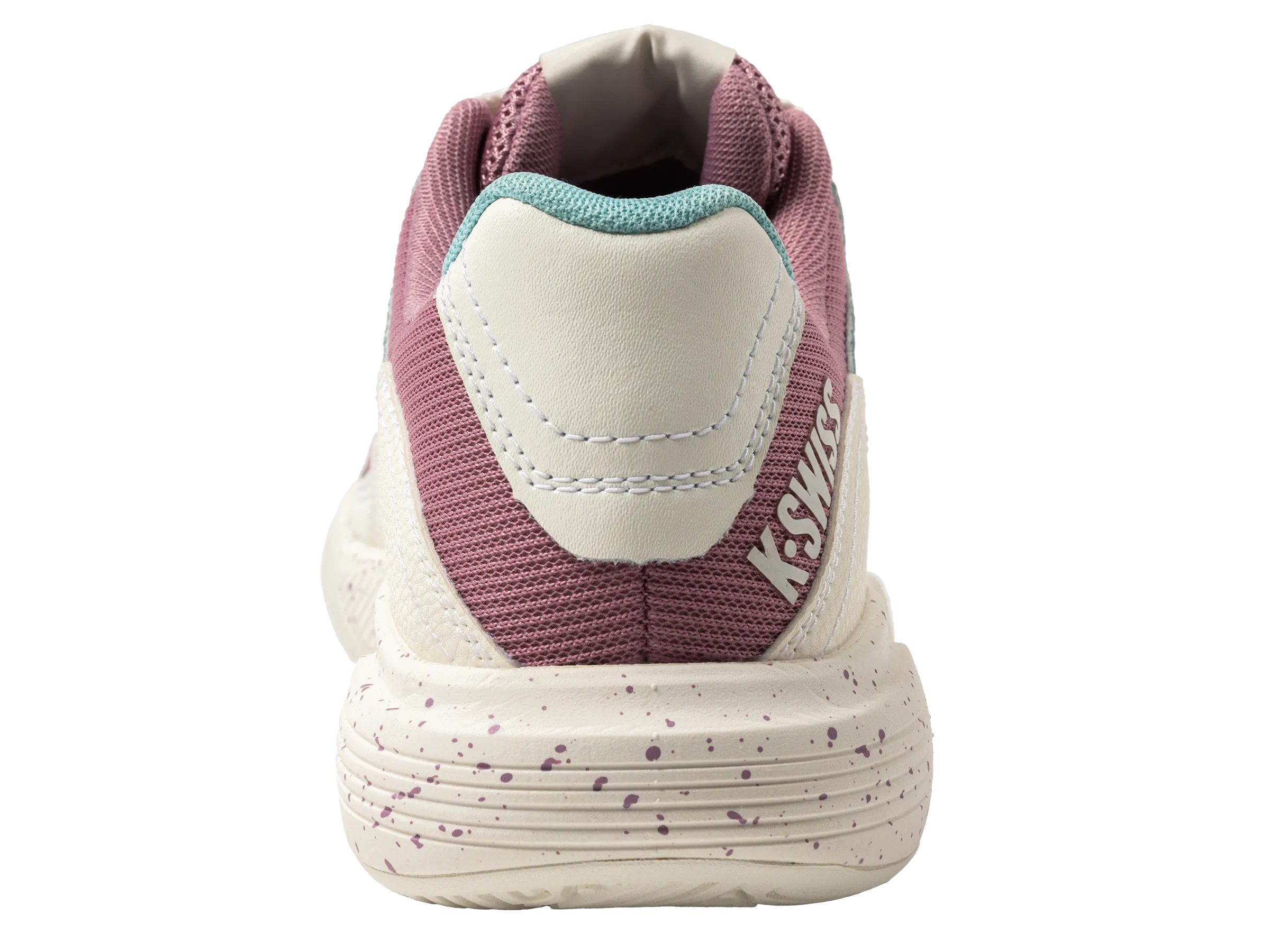 K.SWISS 94435-966-M | TURA TEAM PADEL | SNOW WHITE/LILAS/PASTEL TURQUOISE