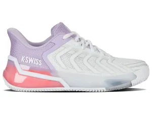 K.SWISS 94438-182-M | ULTRASHOT 4 CLAY | WHITE/ORCHID PETAL/NEON BLAZE