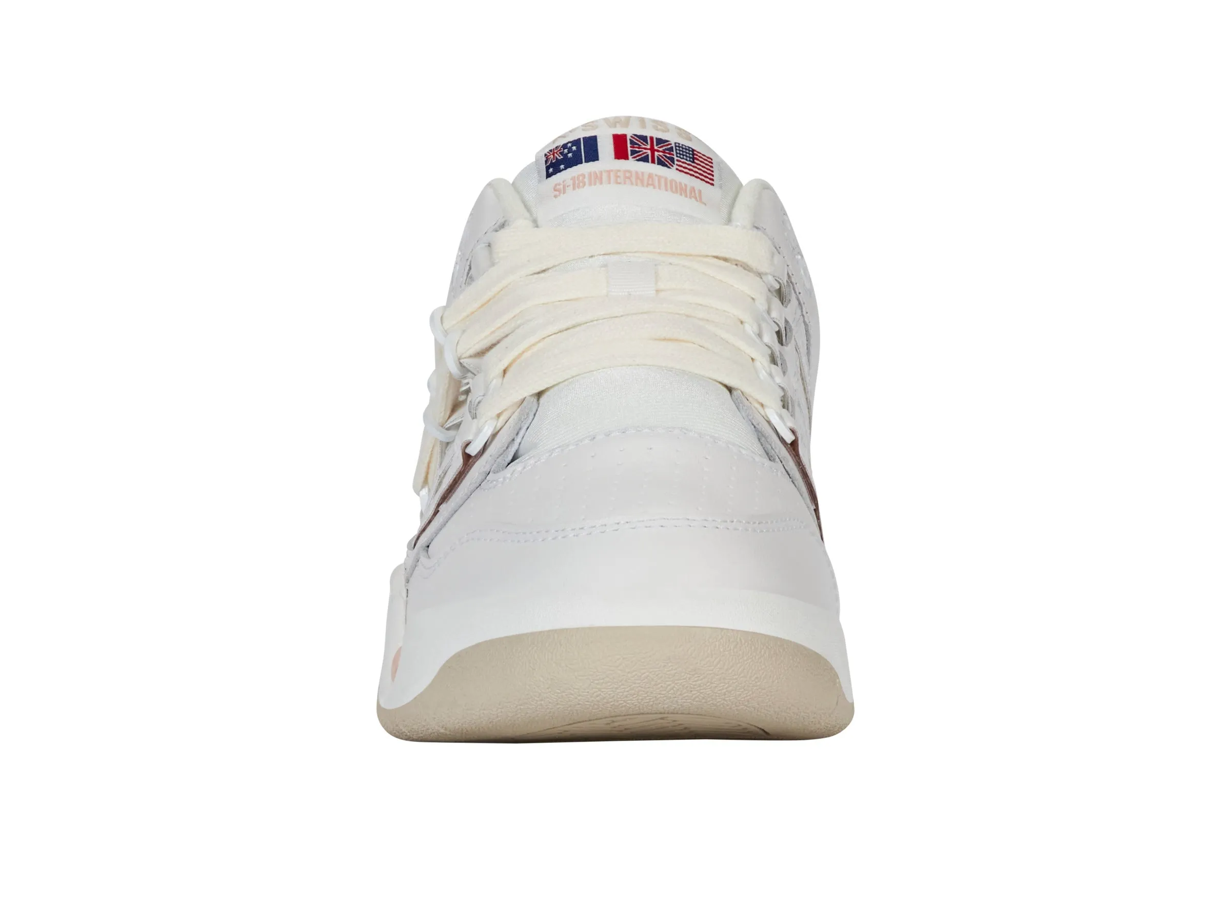 K.SWISS 94440-122-M | SI-18 INTERNATIONAL C | BRILLIANT WHITE/OATMEAL/CAMEO ROSE