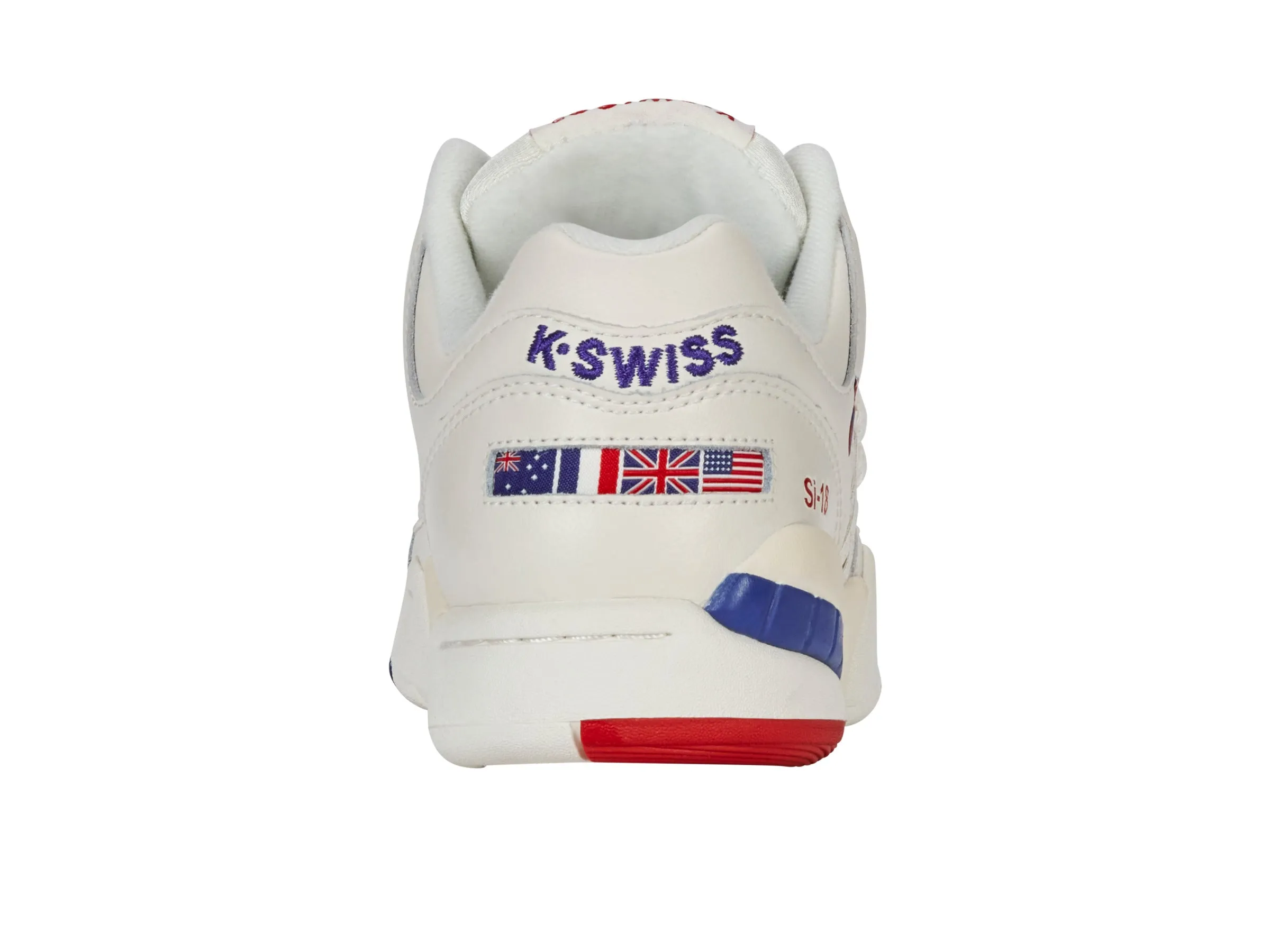 K.SWISS 94440-124-M | SI-18 INTERNATIONAL C | BRILLIANT WHITE/CLASSIC BLUE/RED