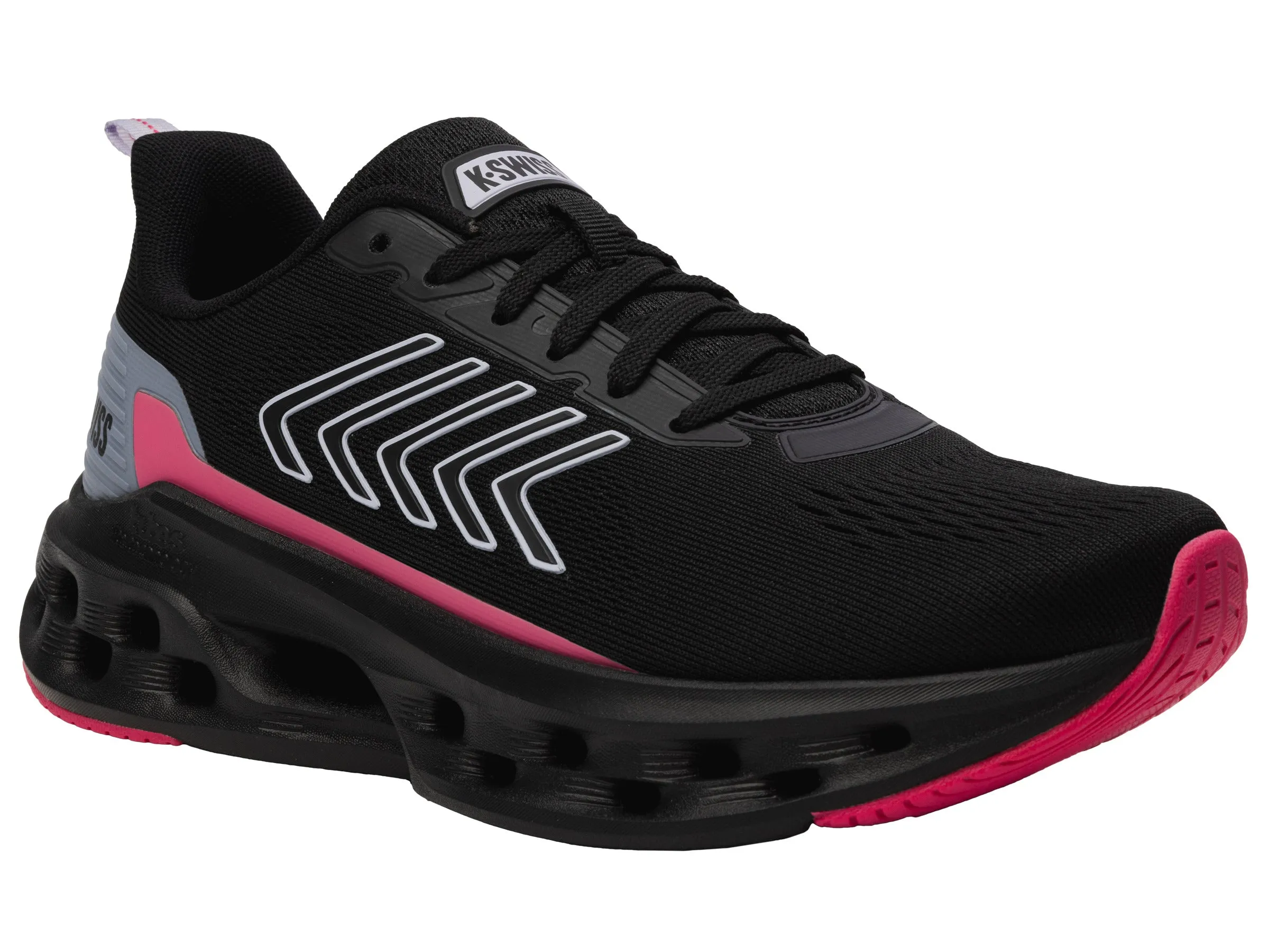 K.SWISS 94494-065-M | MELROSE TUBES LITE | BLACK/LILAC/RASPBERRY
