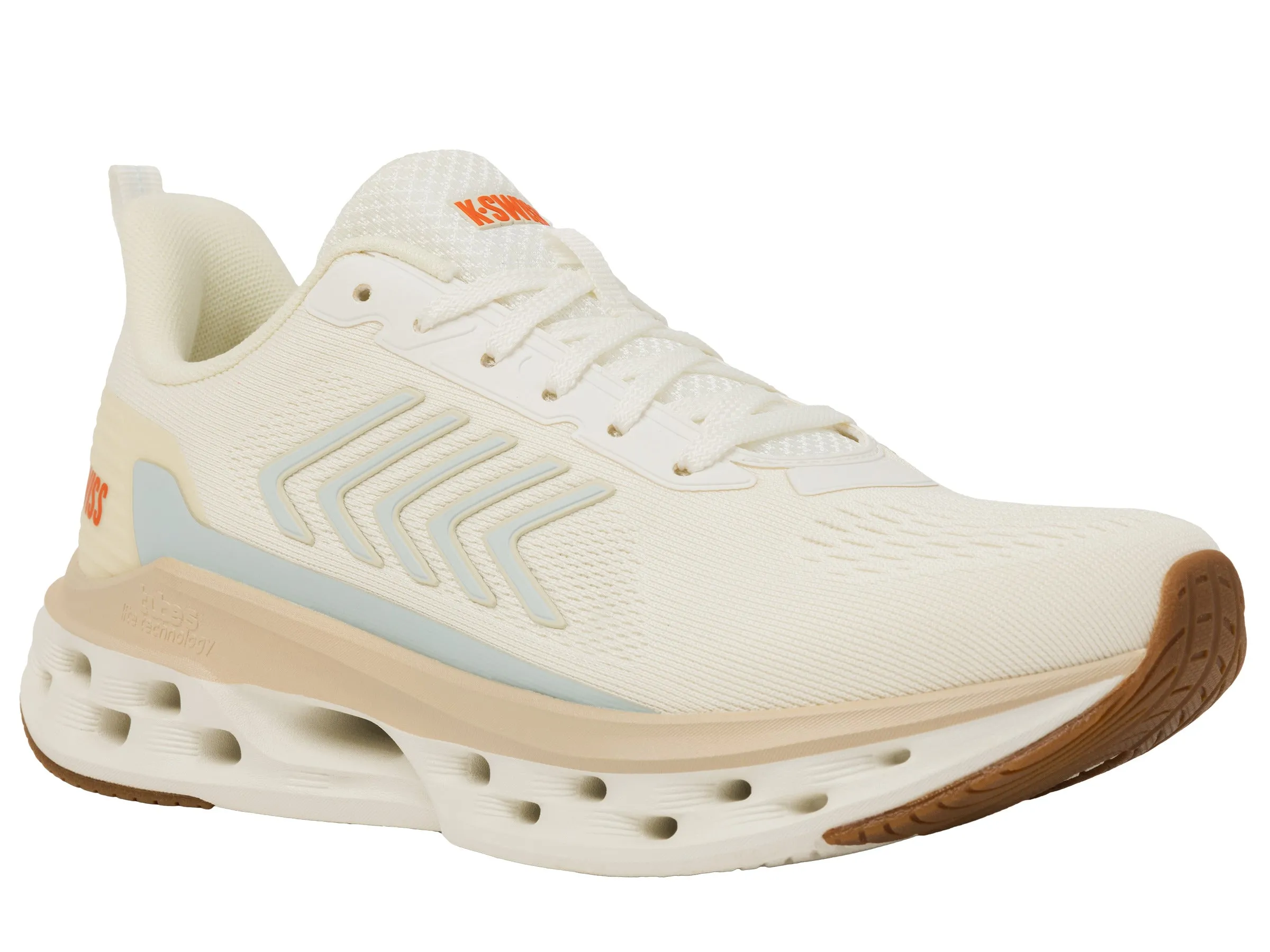 K.SWISS 94494-134-M | MELROSE TUBES LITE | SNOW WHITE/SEED PEARL/SMOKE GRAY/ICE FLOW