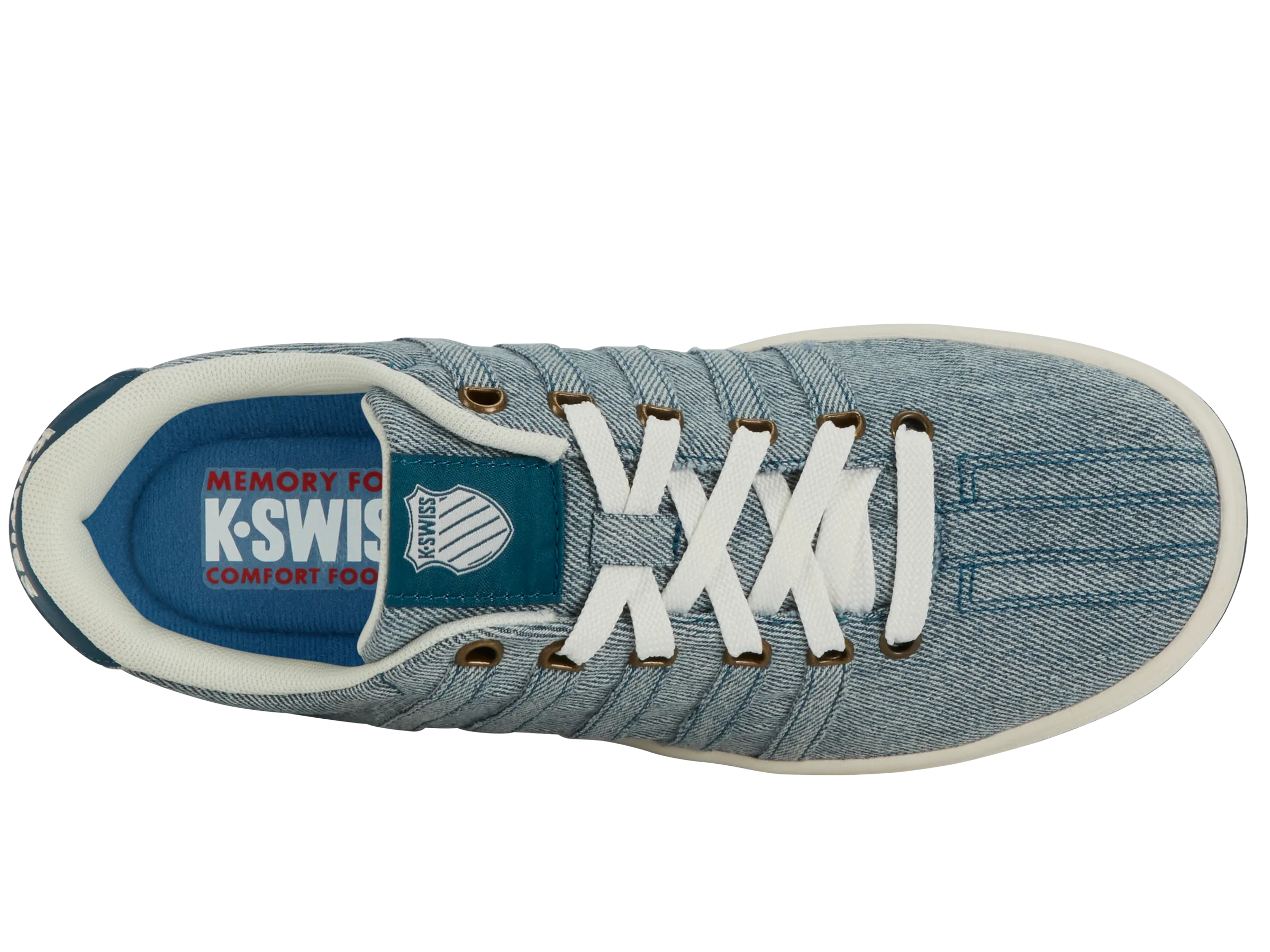 K.SWISS 95011-491-M | COURT PRO II T CMF | LEGION BLUE DENIM/STAR WHITE
