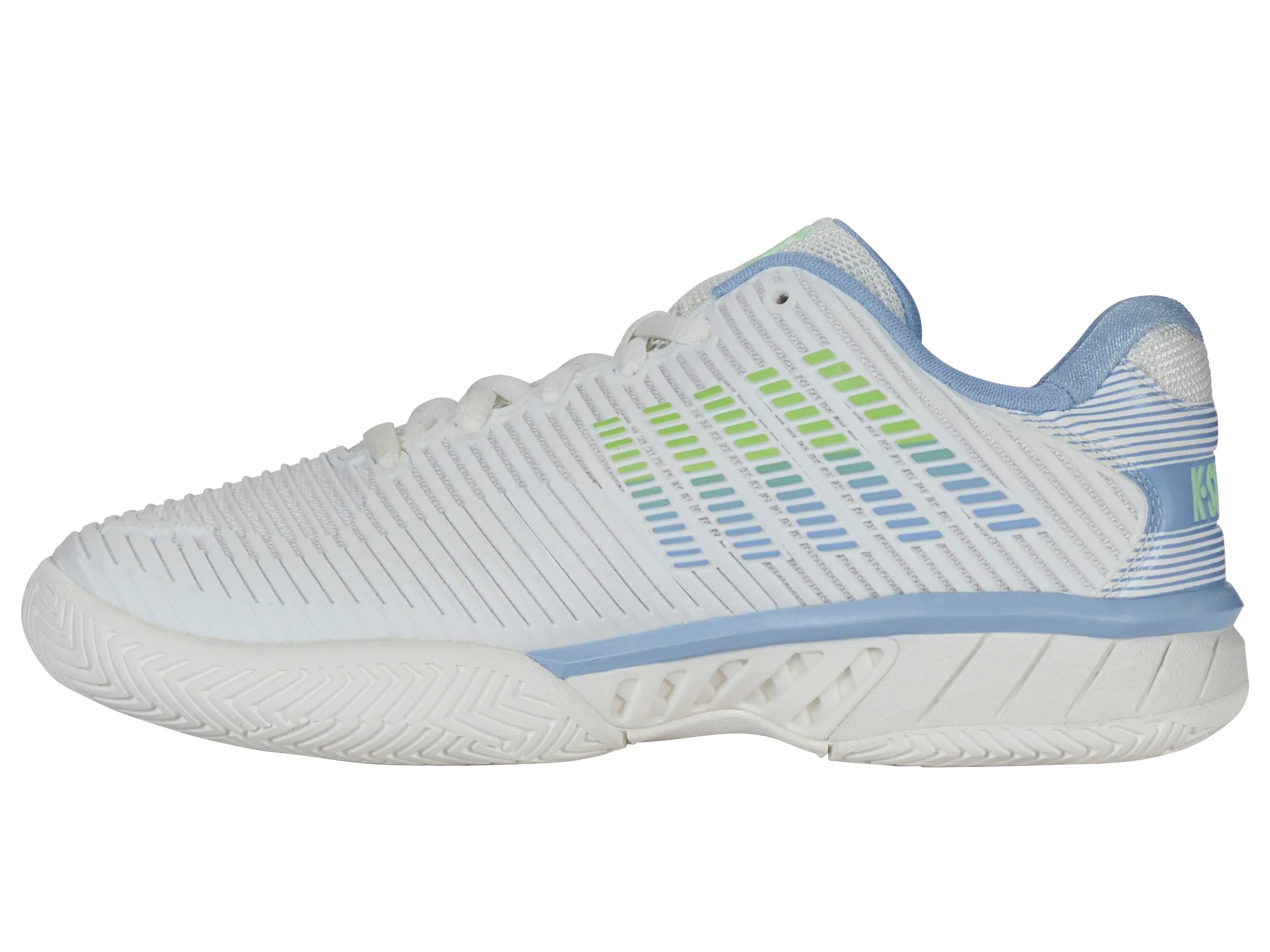 K.SWISS 96613-126-M | HYPERCOURT EXPRESS 2 | LUCENT WHITE/DUTCH CANAL/PARADISE GREEN