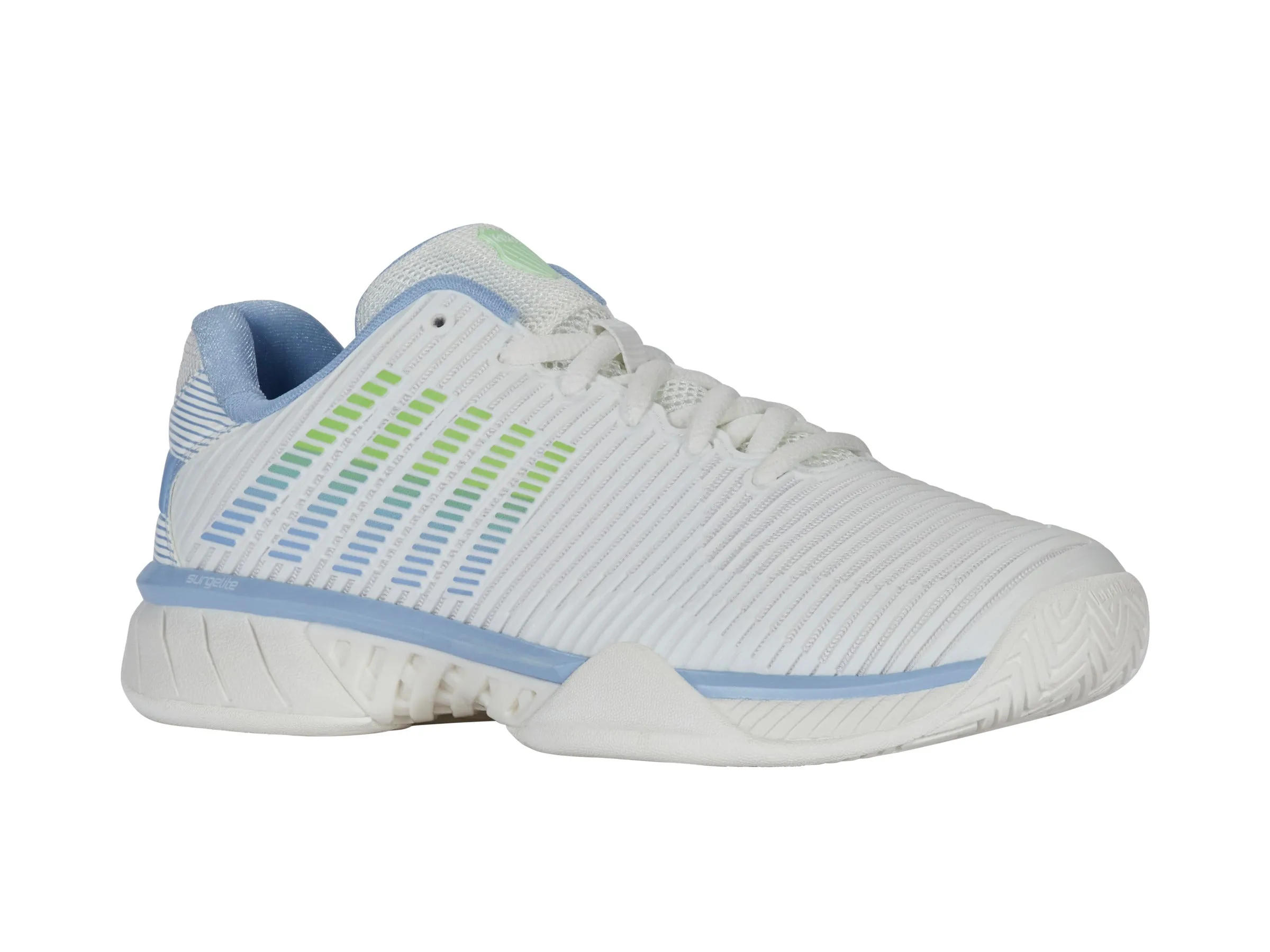 K.SWISS 96613-126-M | HYPERCOURT EXPRESS 2 | LUCENT WHITE/DUTCH CANAL/PARADISE GREEN