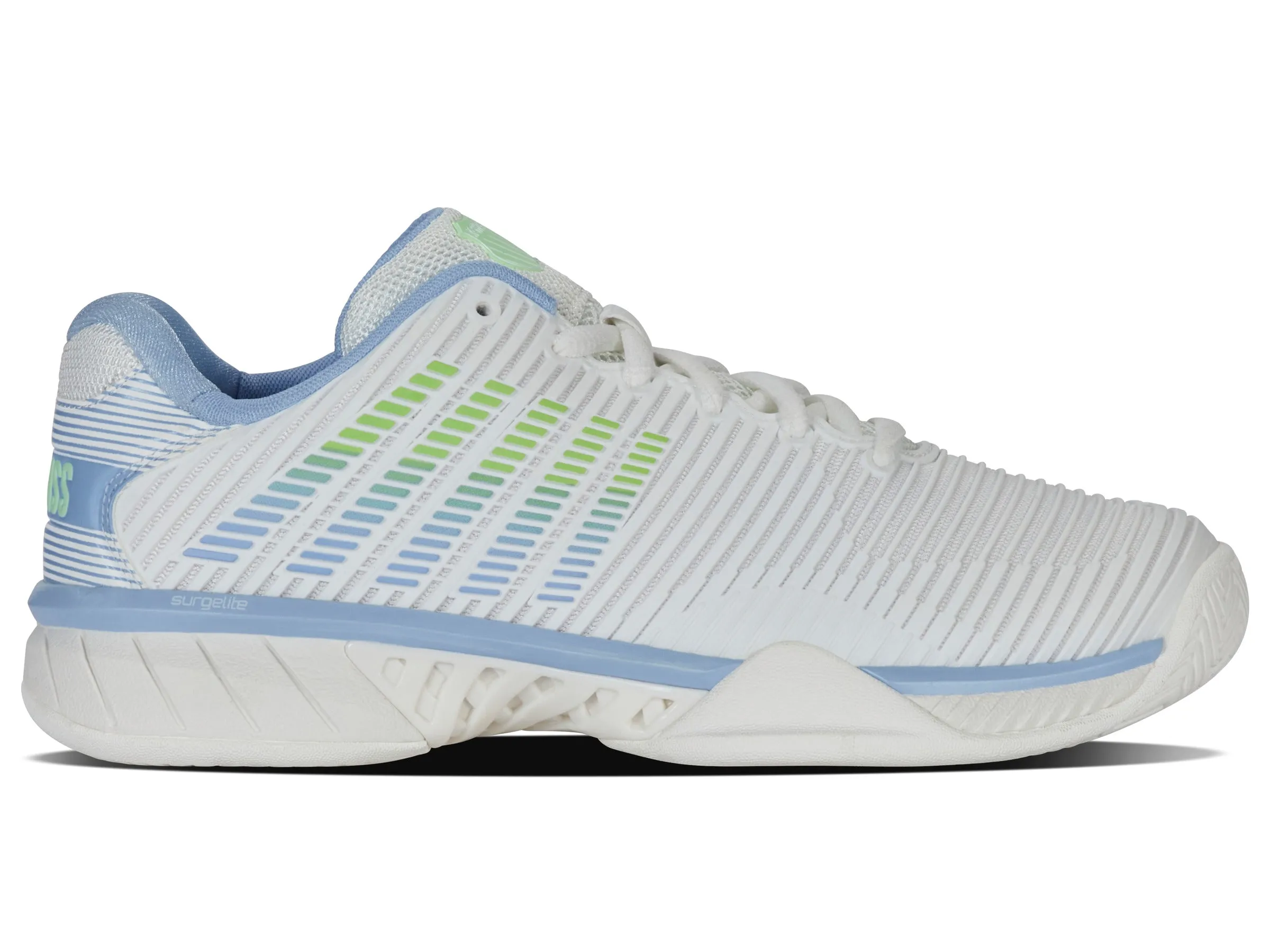 K.SWISS 96613-126-M | HYPERCOURT EXPRESS 2 | LUCENT WHITE/DUTCH CANAL/PARADISE GREEN