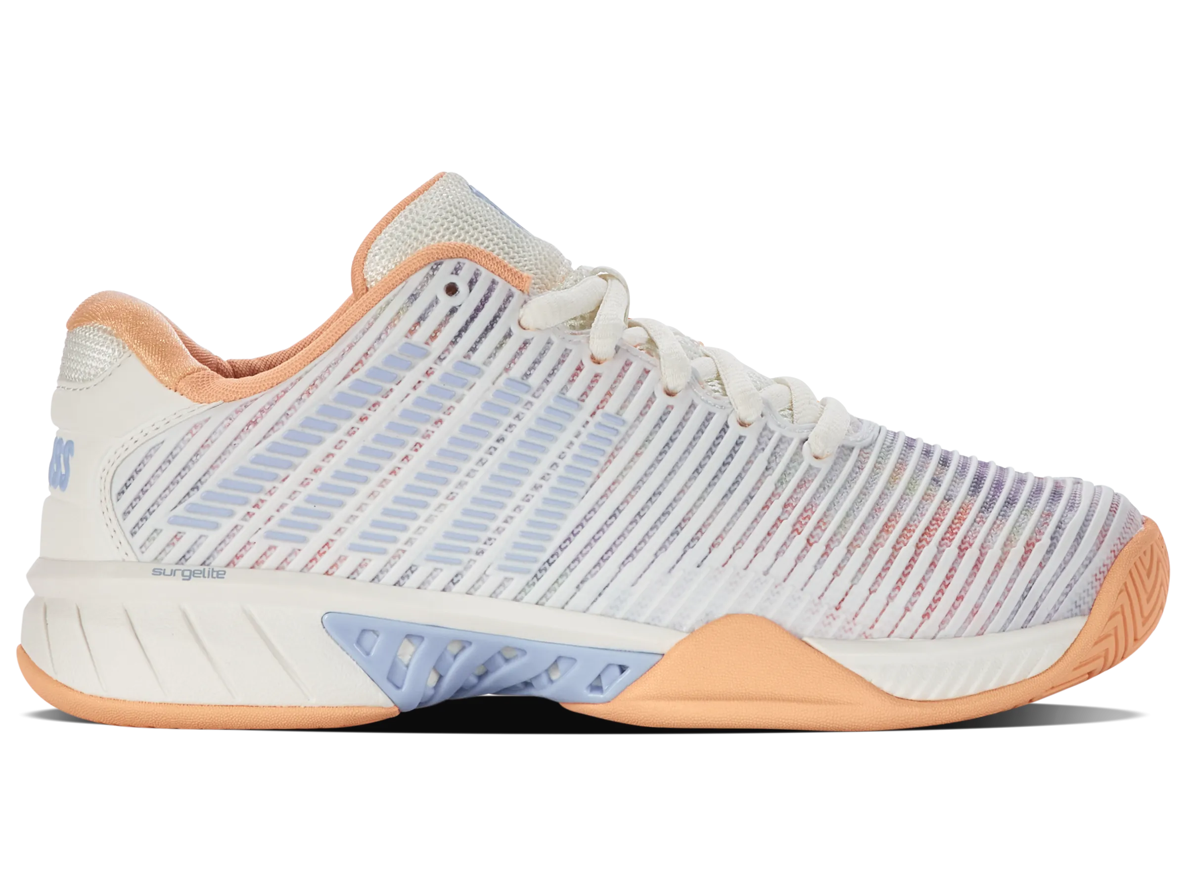 K.SWISS 96613-165-M | HYPERCOURT EXPRESS 2 | STAR WHITE/PEACH FUZZ/HEATHER
