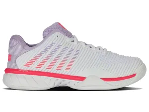 K.SWISS 96613-182-M | HYPERCOURT EXPRESS 2 | WHITE/ORCHID PETAL/NEON BLAZE