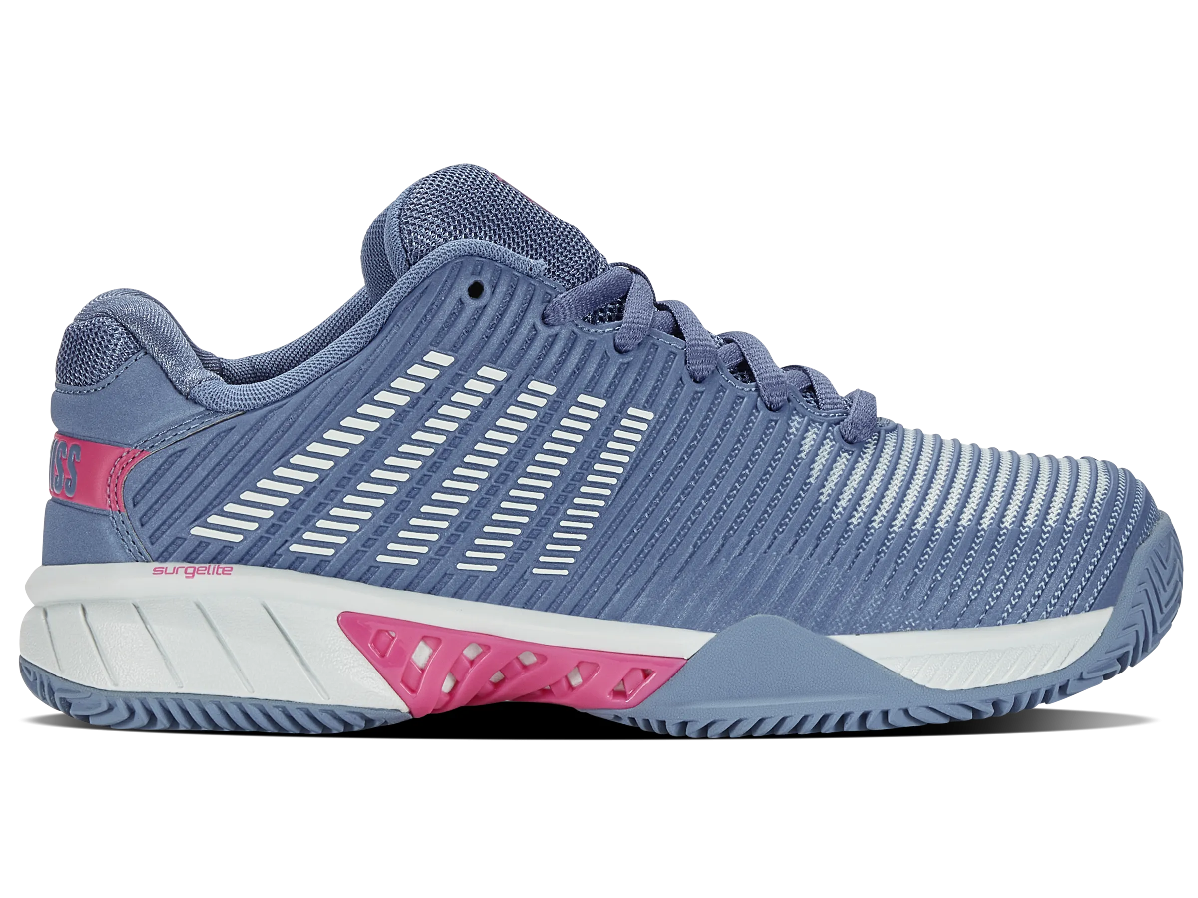 K.SWISS 96614-094-M | HYPERCOURT EXPRESS 2 CLAY | INFINITY/BLUE BLUSH/CARMINE ROSE