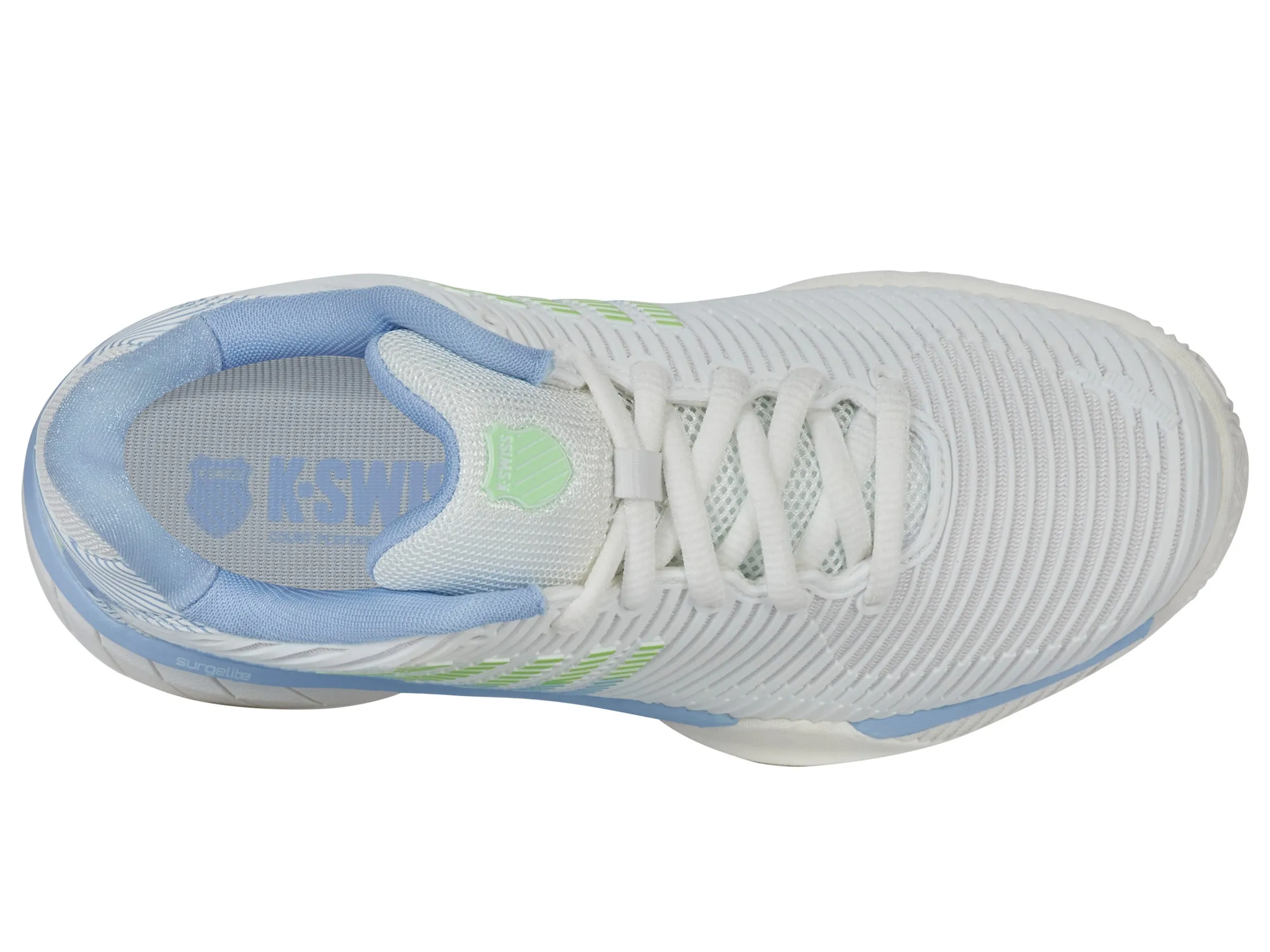 K.SWISS 96614-126-M | HYPERCOURT EXPRESS 2 CLAY | LUCENT WHITE/DUTCH CANAL/PARADISE GREEN