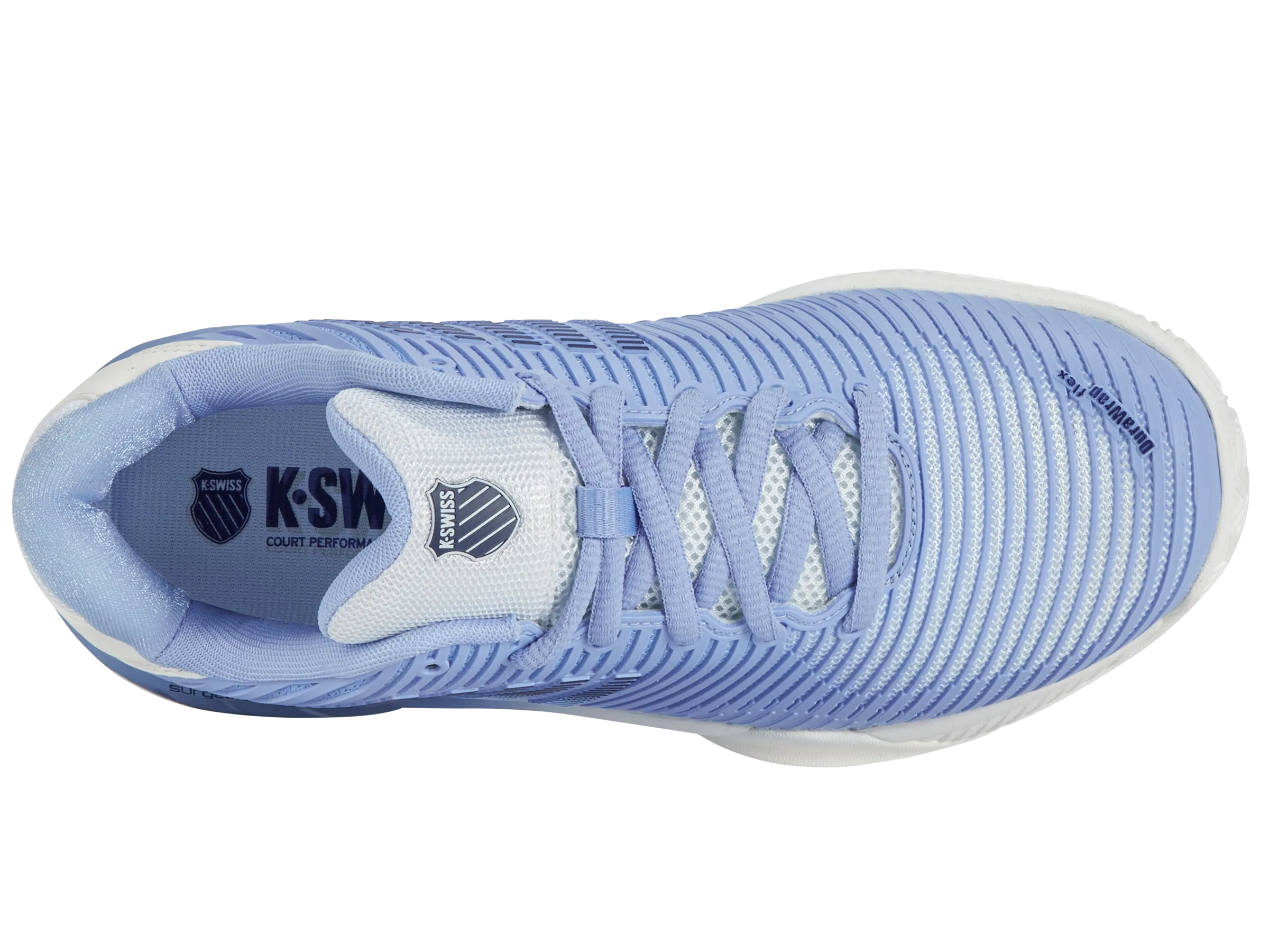 K.SWISS 96614-171-M | HYPERCOURT EXPRESS 2 CLAY | BRIGHT WHITE/OPEN AIR/ESTATE BLUE