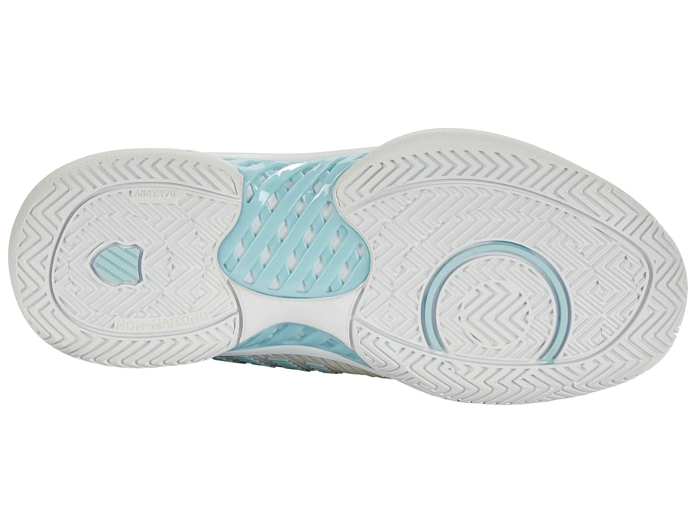 K.SWISS 96807-089-W | HYPERCOURT EXPRESS 2-WIDE | GRAY/WHT/BLUGLW