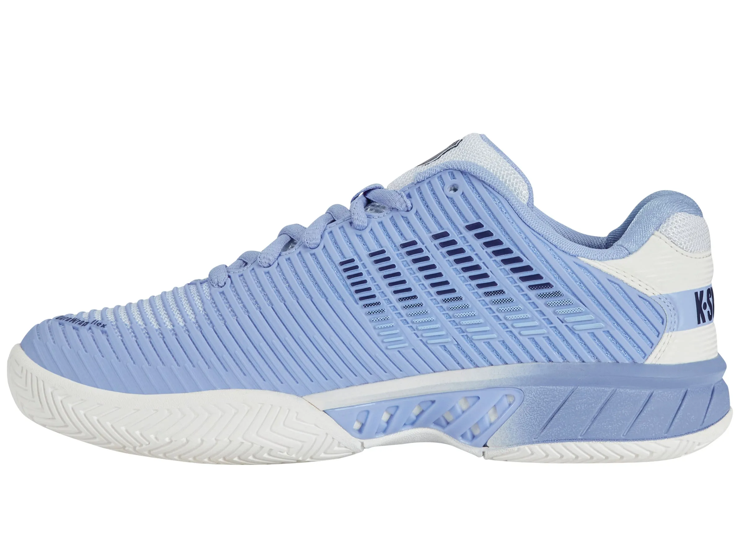 K.SWISS 96807-171-W | HYPERCOURT EXPRESS 2-WIDE | BRIGHT WHITE/OPEN AIR/ESTATE BLUE