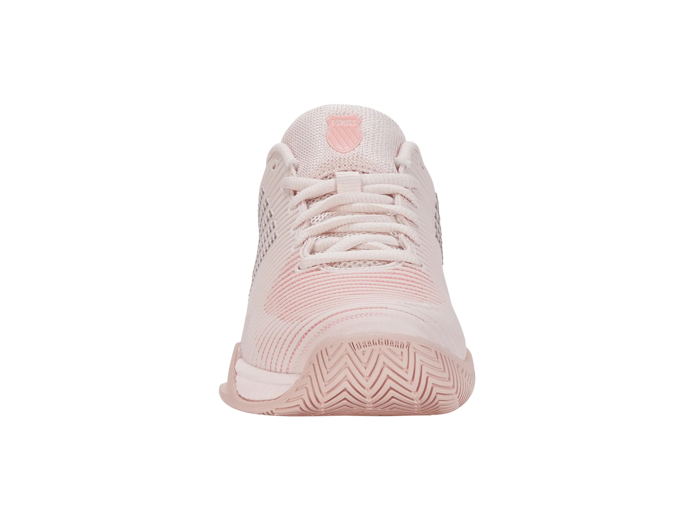 K.SWISS 96807-676-W | HYPERCOURT EXPRESS 2-WIDE | ALMOST MAUVE/SEPIA ROSE/PALE NEON CORAL