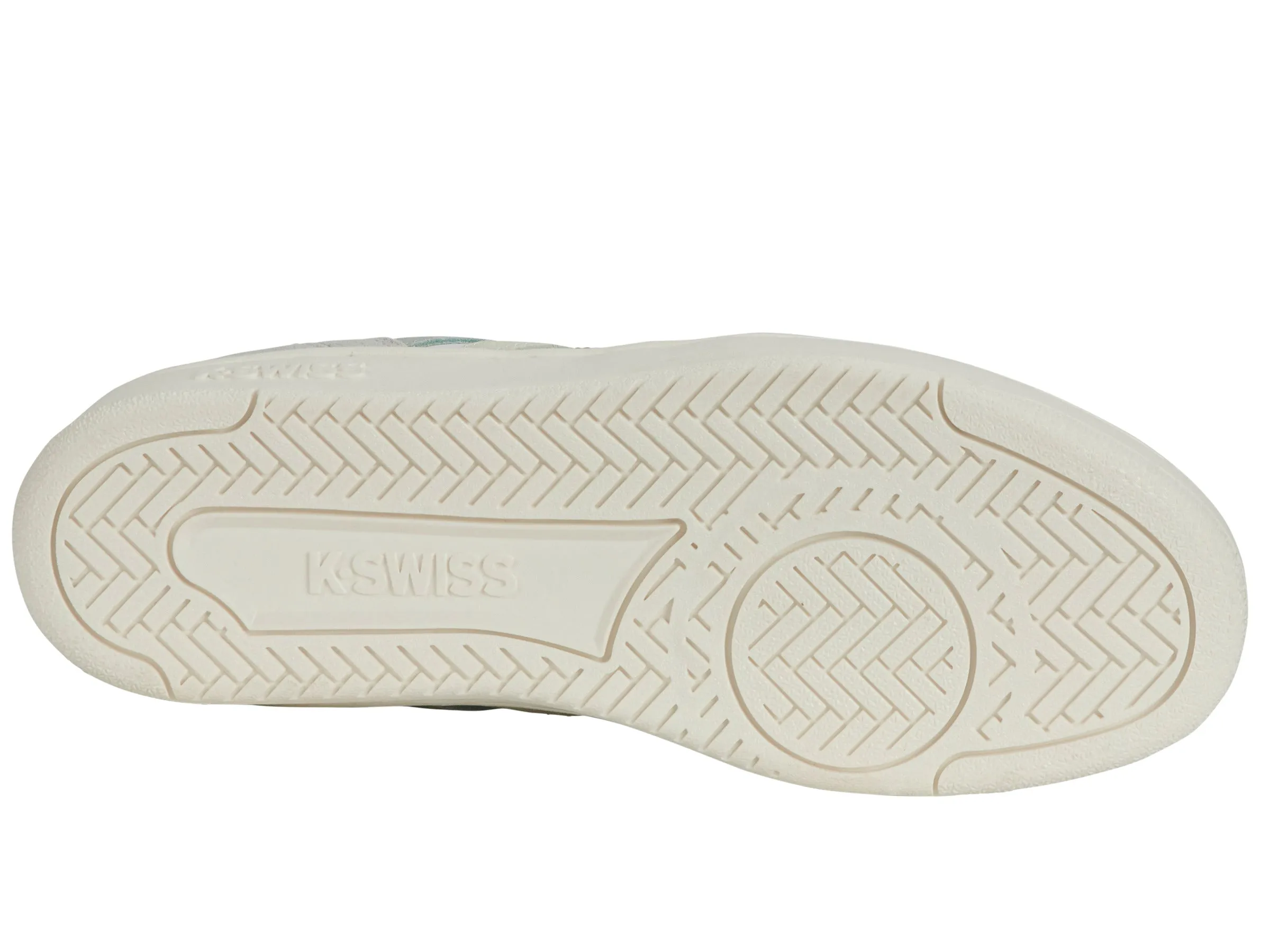 K.SWISS 96931-133-M | COURT PALISADES | WHITE/CANARY GREEN/FROSTY GREEN/CHAMPAGNE GOLD