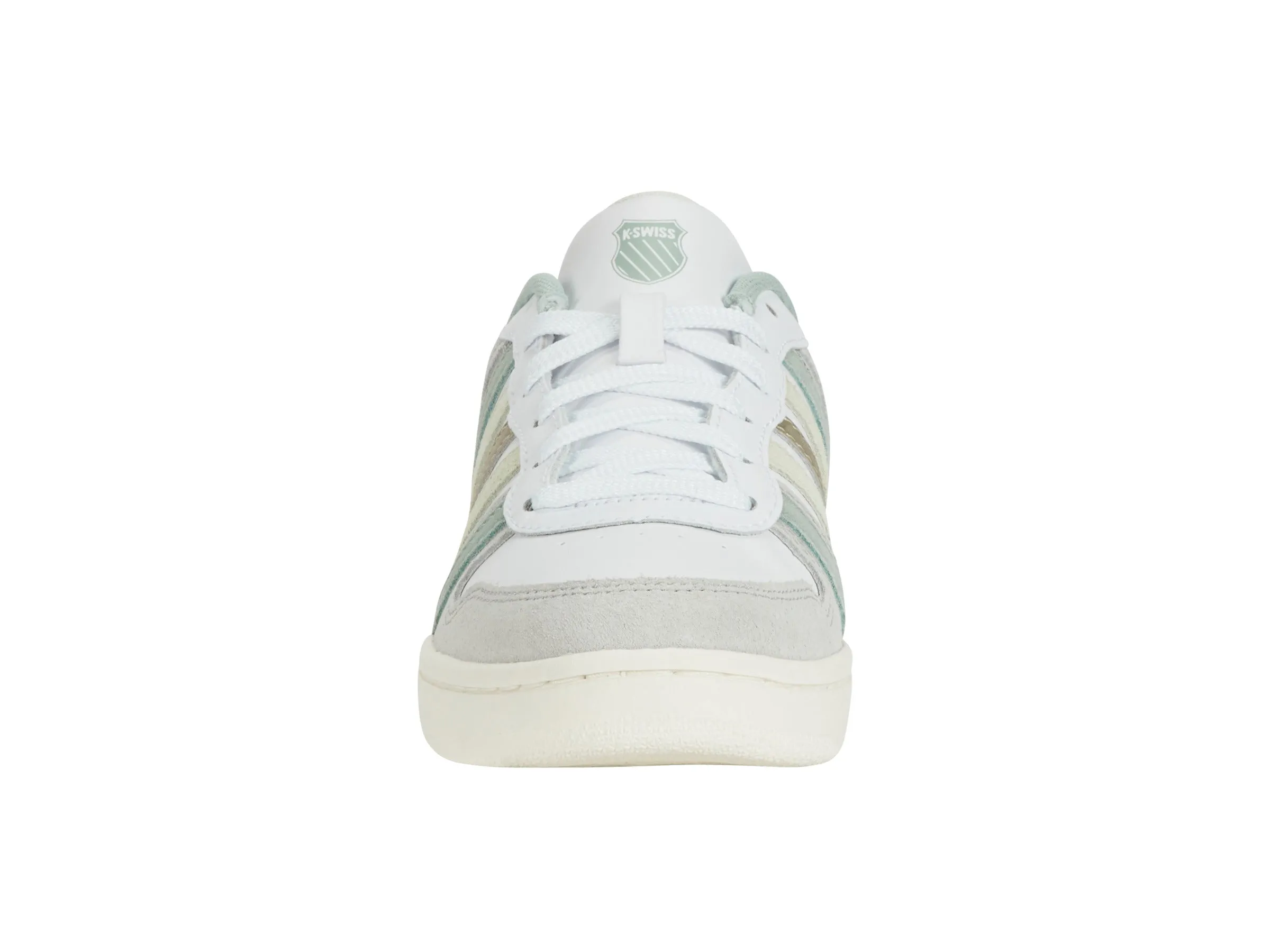 K.SWISS 96931-133-M | COURT PALISADES | WHITE/CANARY GREEN/FROSTY GREEN/CHAMPAGNE GOLD
