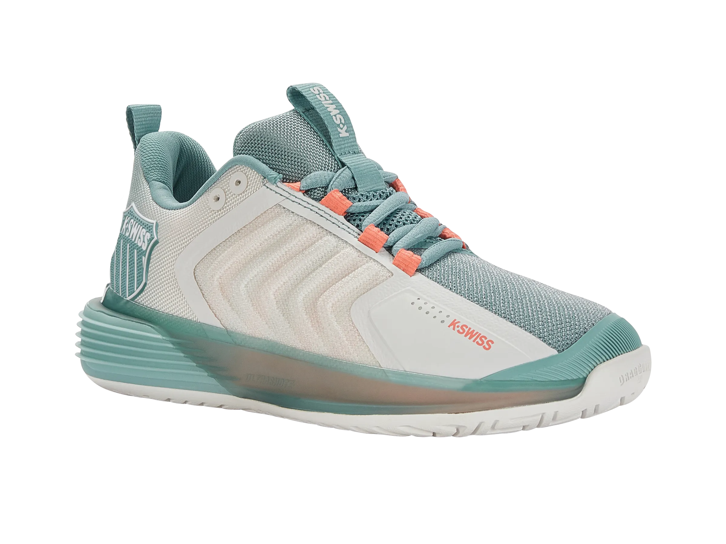 K.SWISS 96988-143-M | ULTRASHOT 3 | BLANC DE BLANC/NILE BLUE/DESERT FLOWER