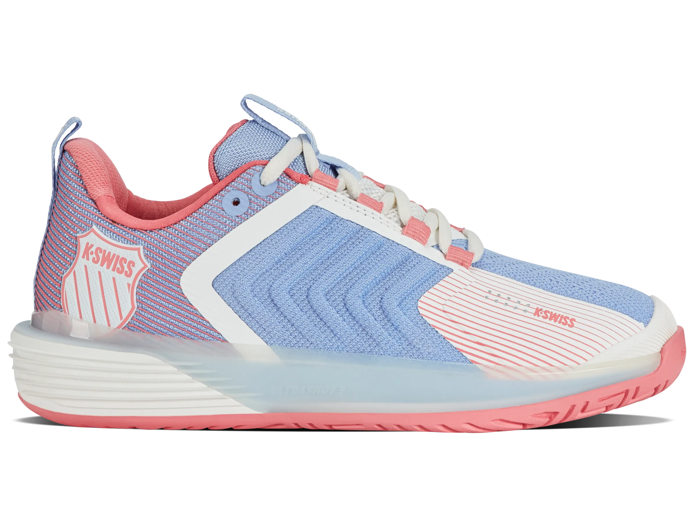 K.SWISS 96988-178-M | ULTRASHOT 3 | BRIGHT WHITE/OPEN AIR/STRAWBERRY ICE