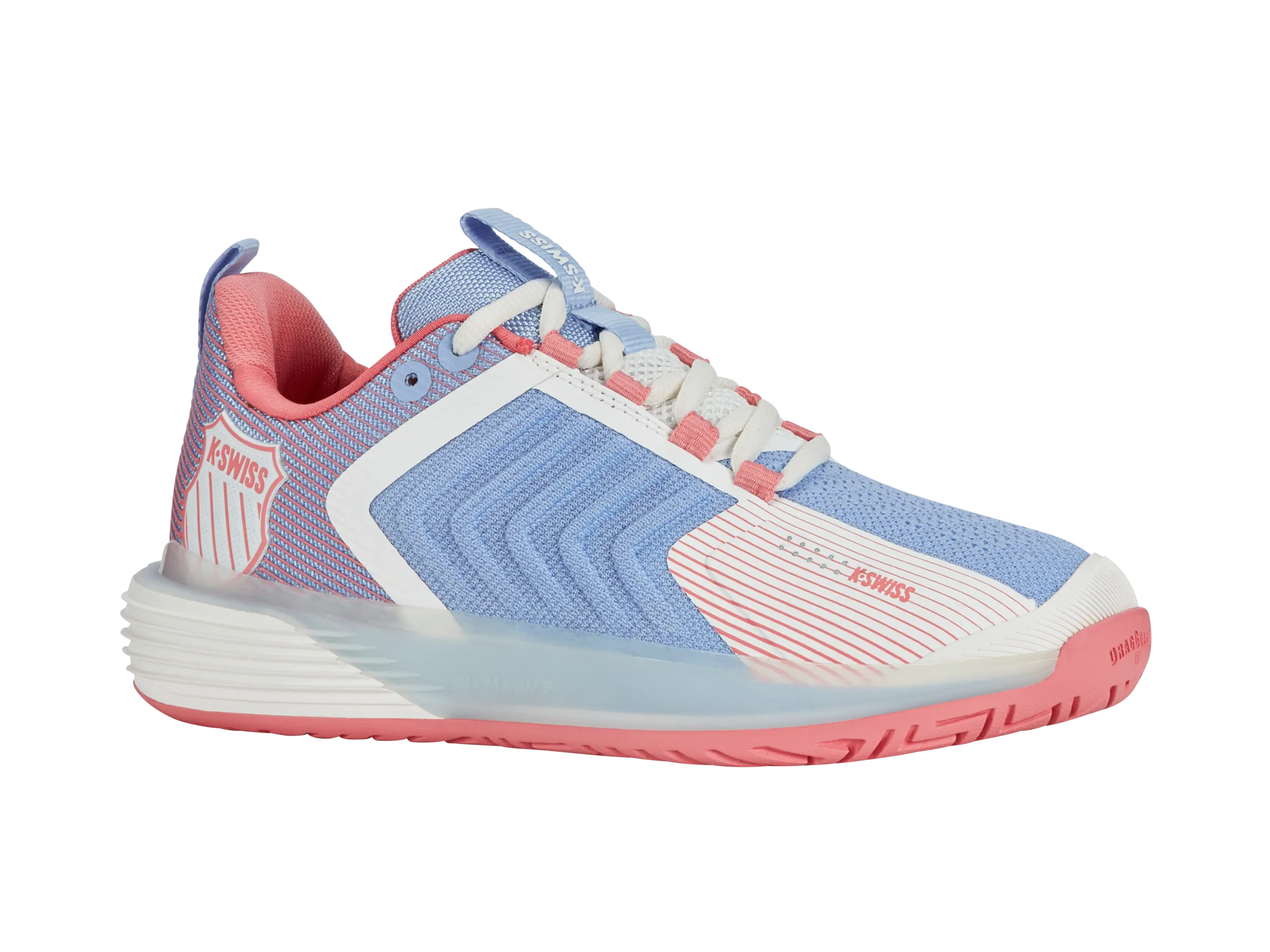 K.SWISS 96988-178-M | ULTRASHOT 3 | BRIGHT WHITE/OPEN AIR/STRAWBERRY ICE