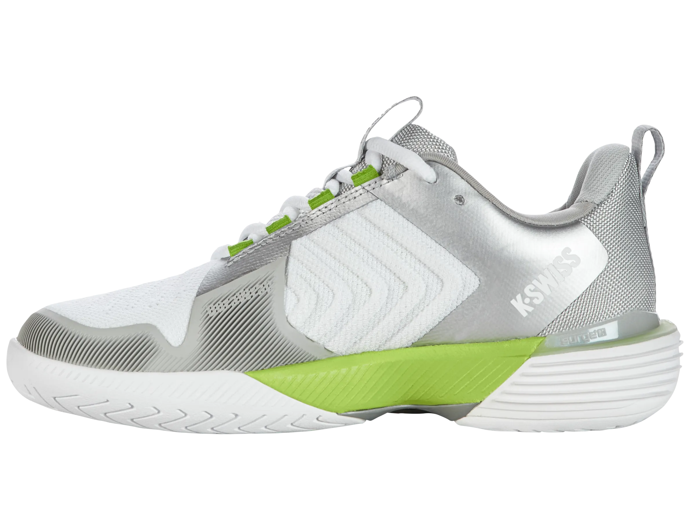K.SWISS 96988-956-M | ULTRASHOT 3 | WHITE/GRAY VIOLET/LIME GREEN