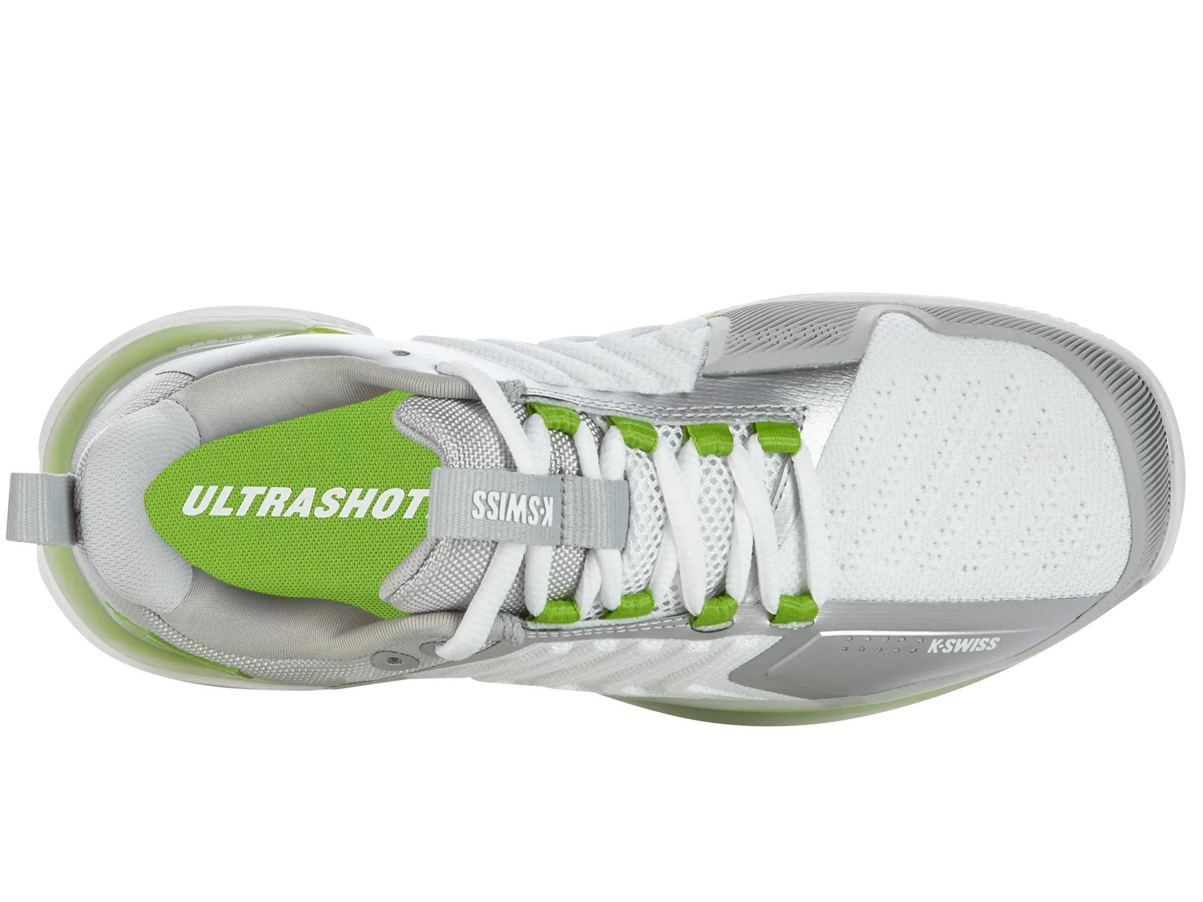 K.SWISS 96988-956-M | ULTRASHOT 3 | WHITE/GRAY VIOLET/LIME GREEN