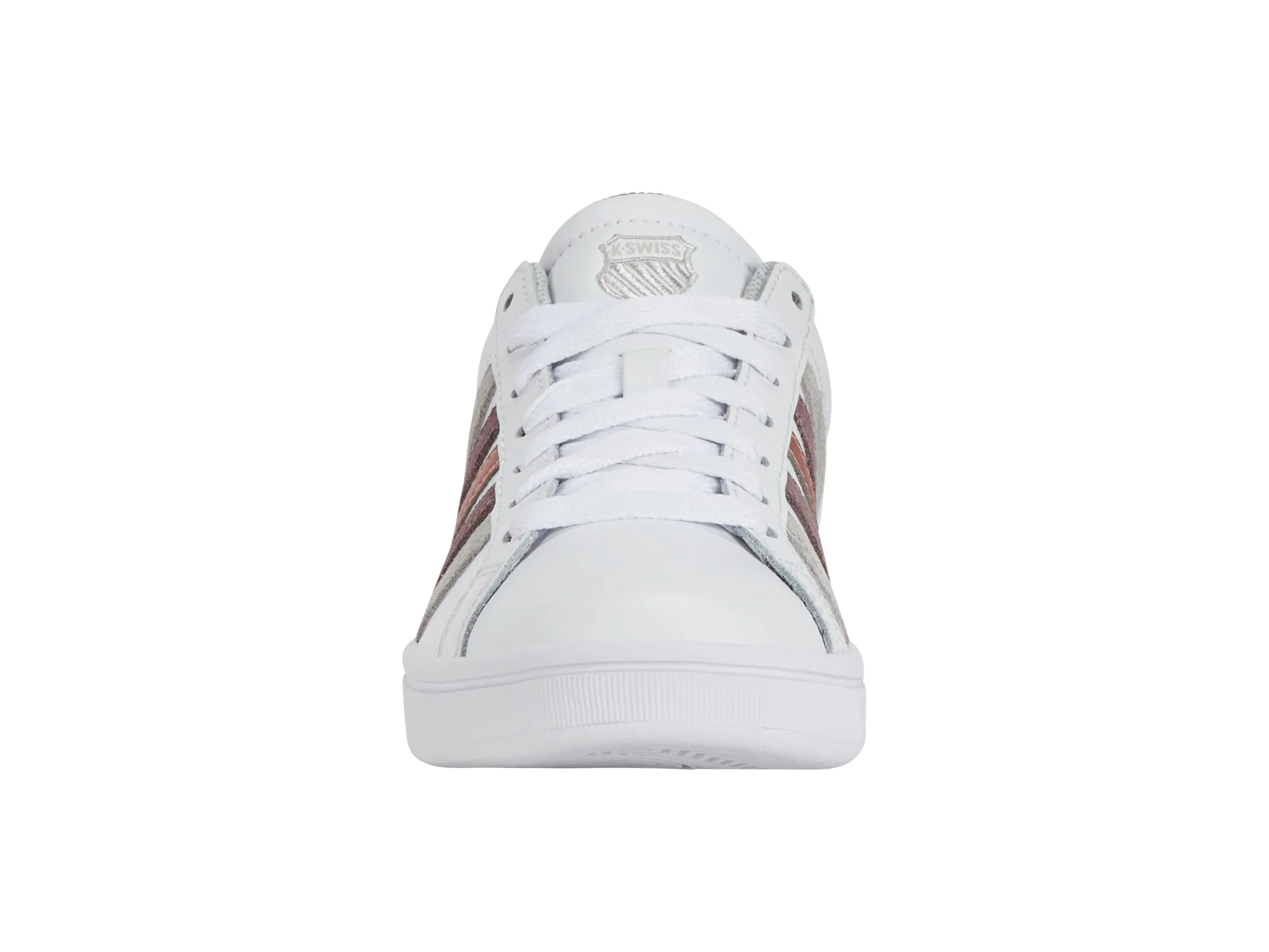 K.SWISS 97011-115-M | COURT TIEBREAK | WHITE/PURPLE DOVE/GRAY VIOLET/ROSEGOLD