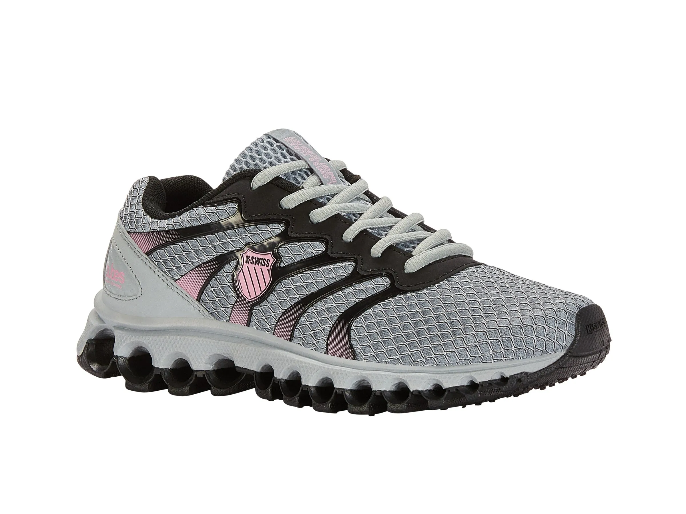 K.SWISS 97112-048-M | TUBES 200 | HIGH RISE/BLACK/ORCHID PINK