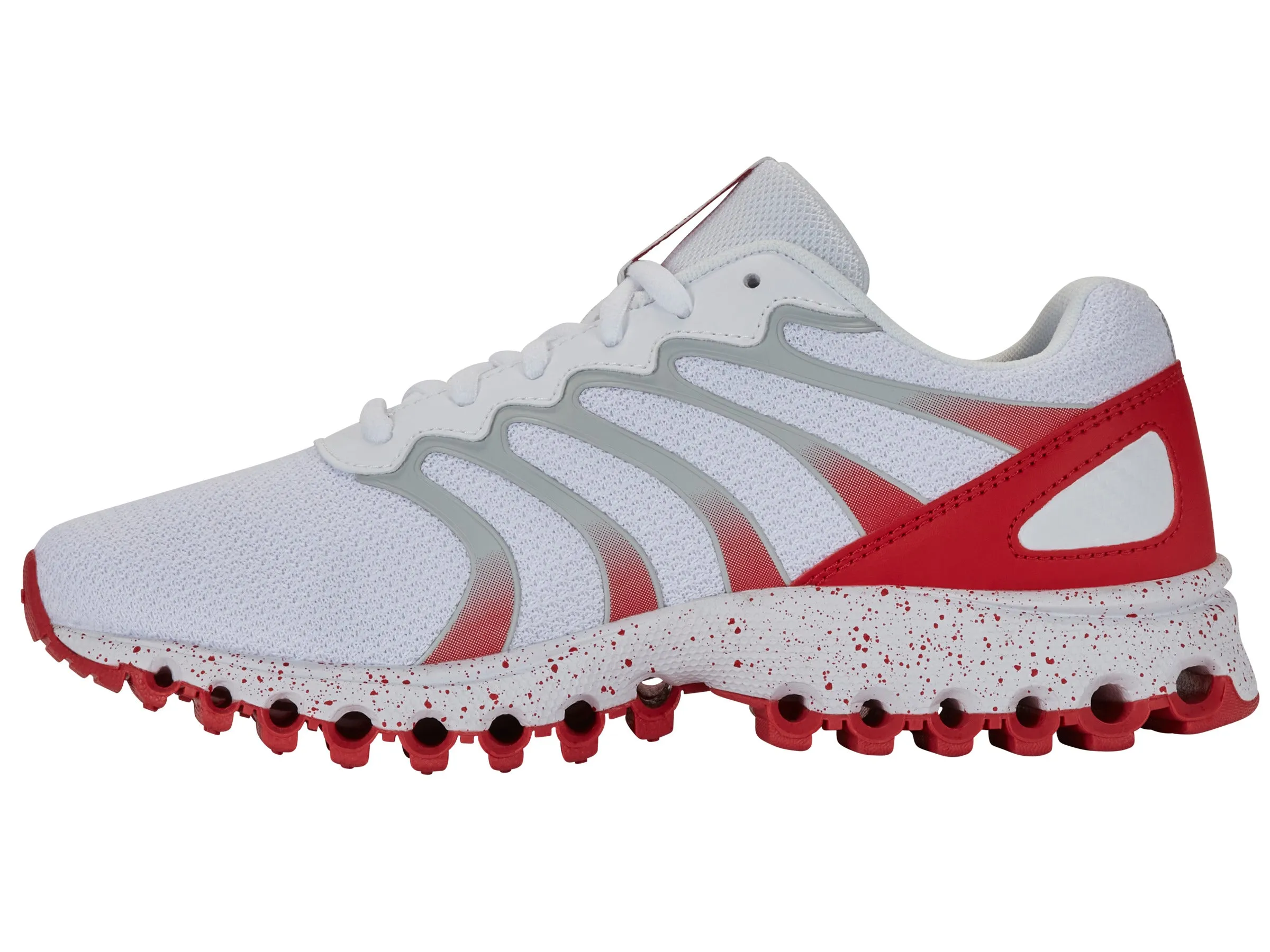 K.SWISS 97112-139-W | TUBES 200 | WHITE/MARS RED GRAY VIOLET