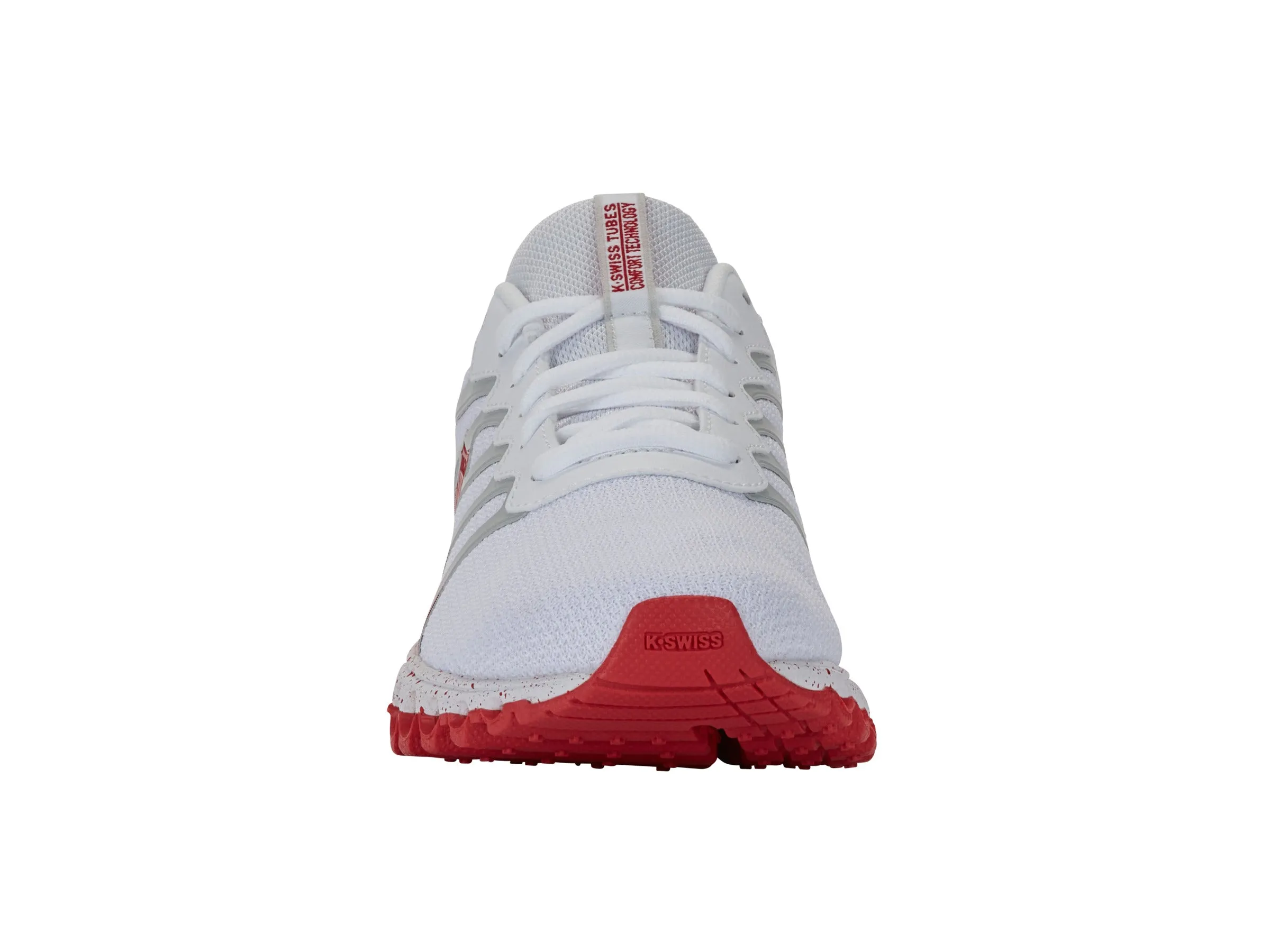 K.SWISS 97112-139-W | TUBES 200 | WHITE/MARS RED GRAY VIOLET