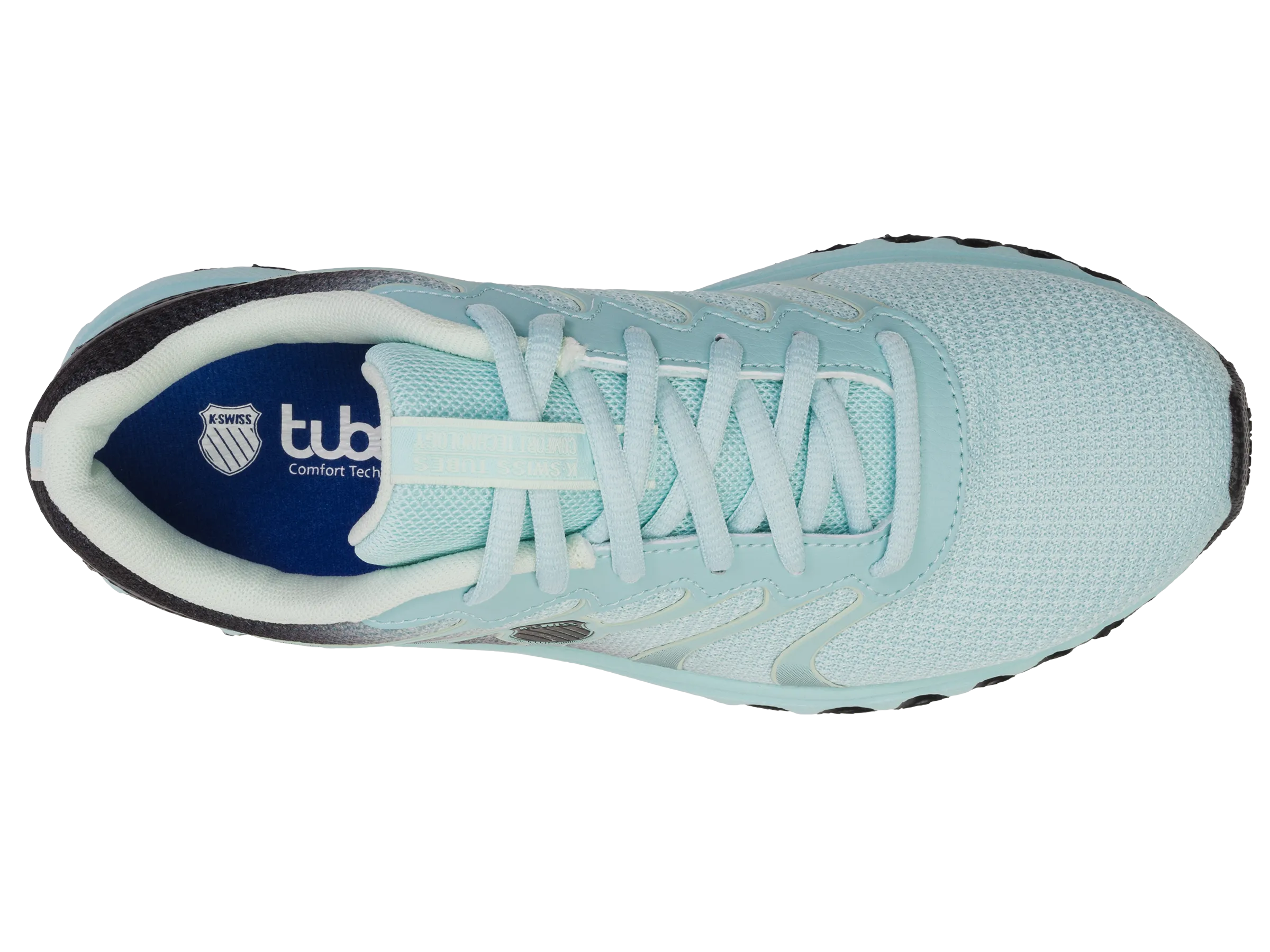 K.SWISS 97112-488-M | TUBES 200 | BLACK/PASTEL TURQUIOSE/DEWKIST