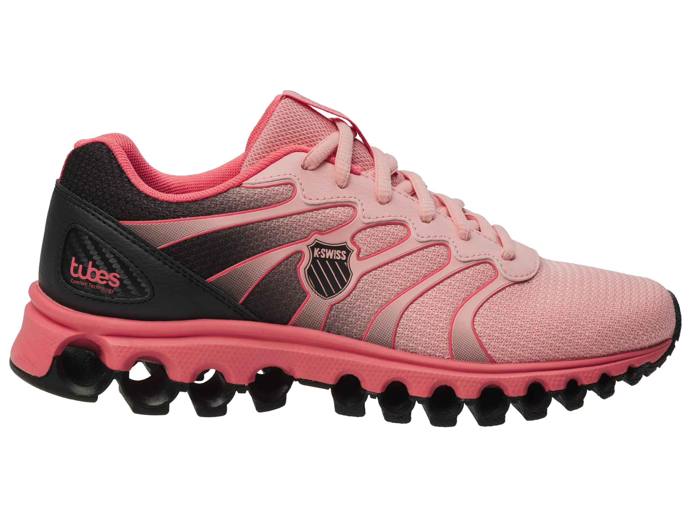 K.SWISS 97112-651-M | TUBES 200 | BLACK/DUBARRY/BLOSSOM