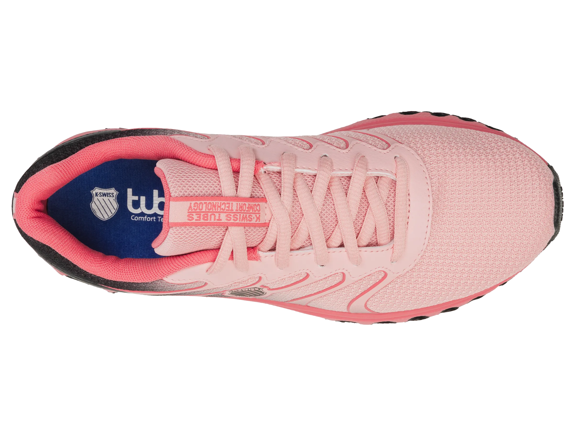 K.SWISS 97112-651-M | TUBES 200 | BLACK/DUBARRY/BLOSSOM