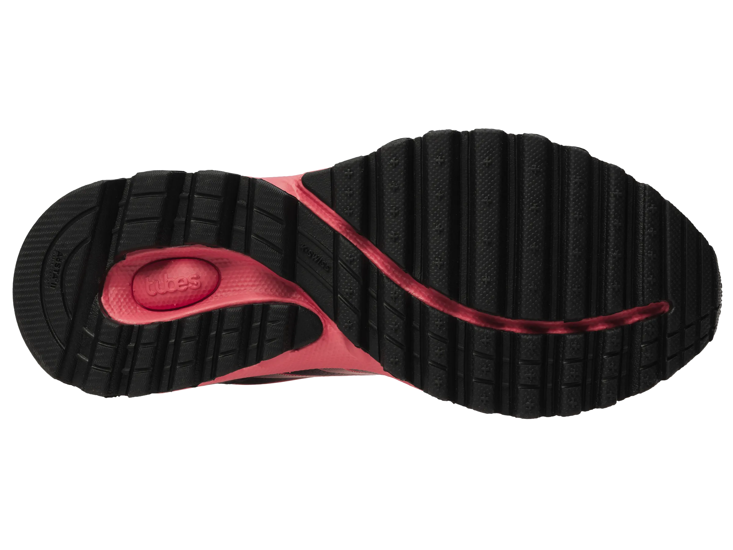 K.SWISS 97112-651-M | TUBES 200 | BLACK/DUBARRY/BLOSSOM