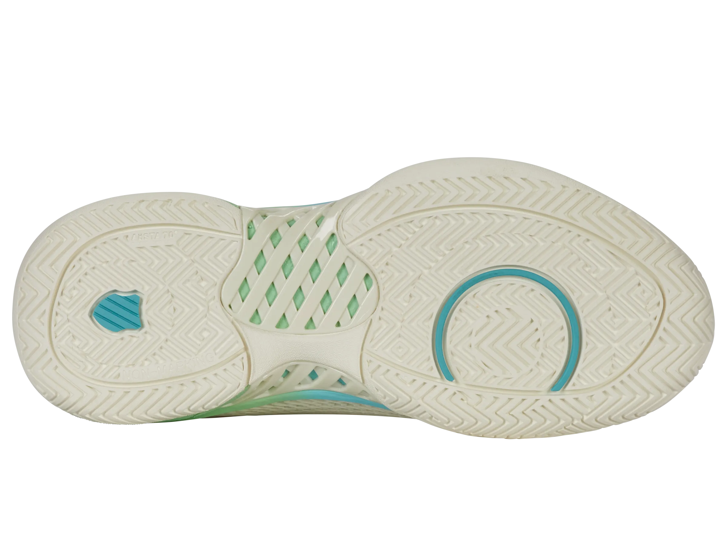 K.SWISS 97292-258-W | EXPRESS LIGHT PICKLEBALL-WIDE | EGRET/PATINA GREEN