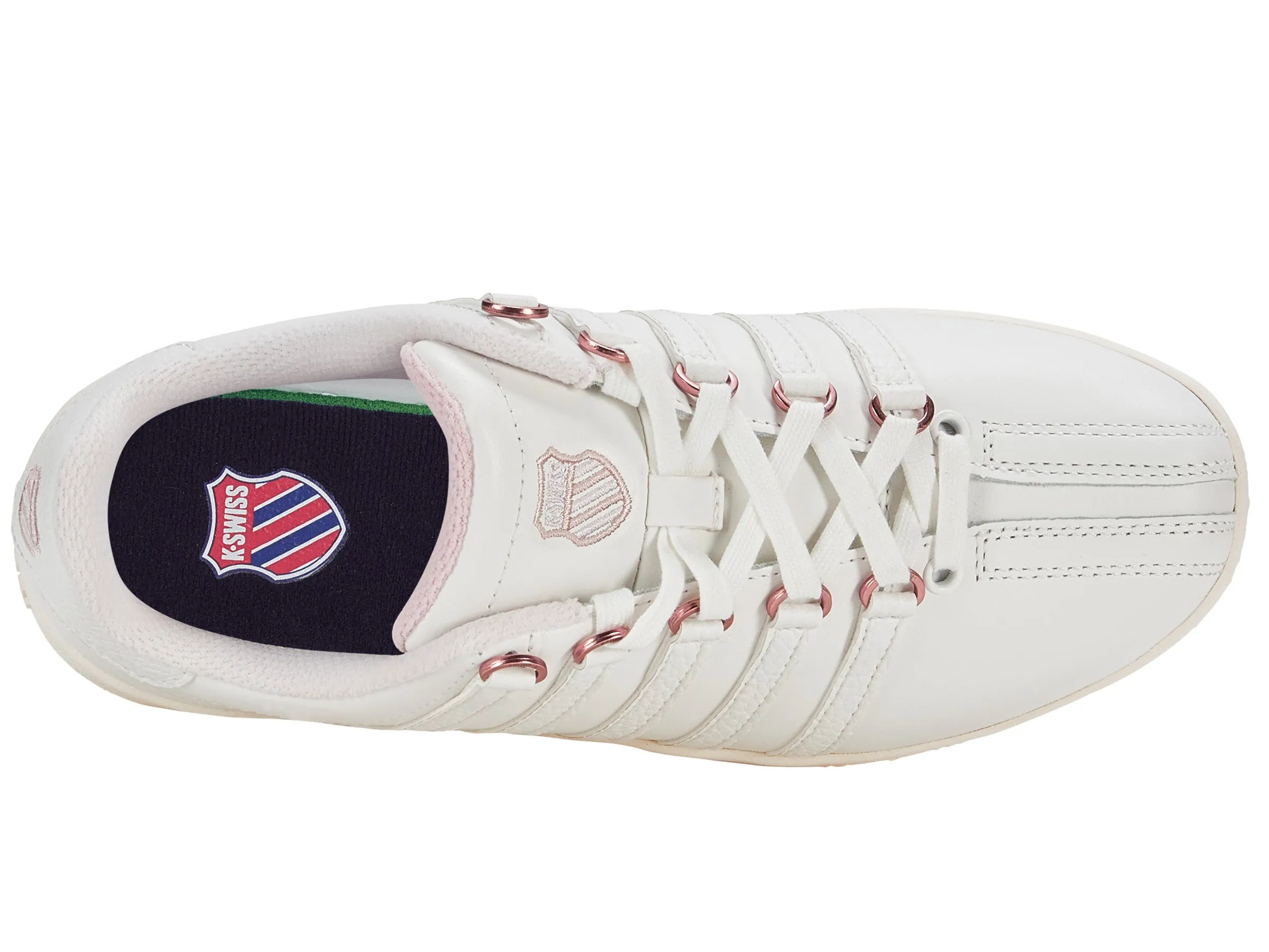 K.SWISS 97321-195-M | CLASSIC VN | BRILLIANT WHITE/SEPIA ROSE/ALMOST MAUVE