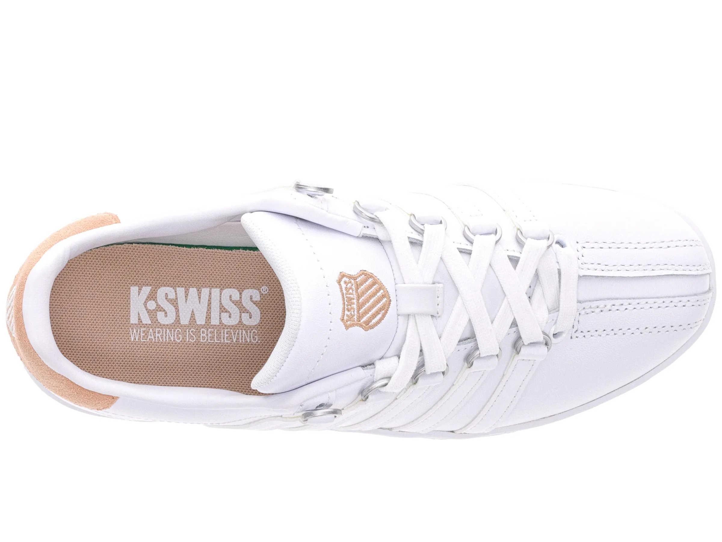 K.SWISS 97321-968-M | CLASSIC VN | WHITE/ALMOST APRICOT