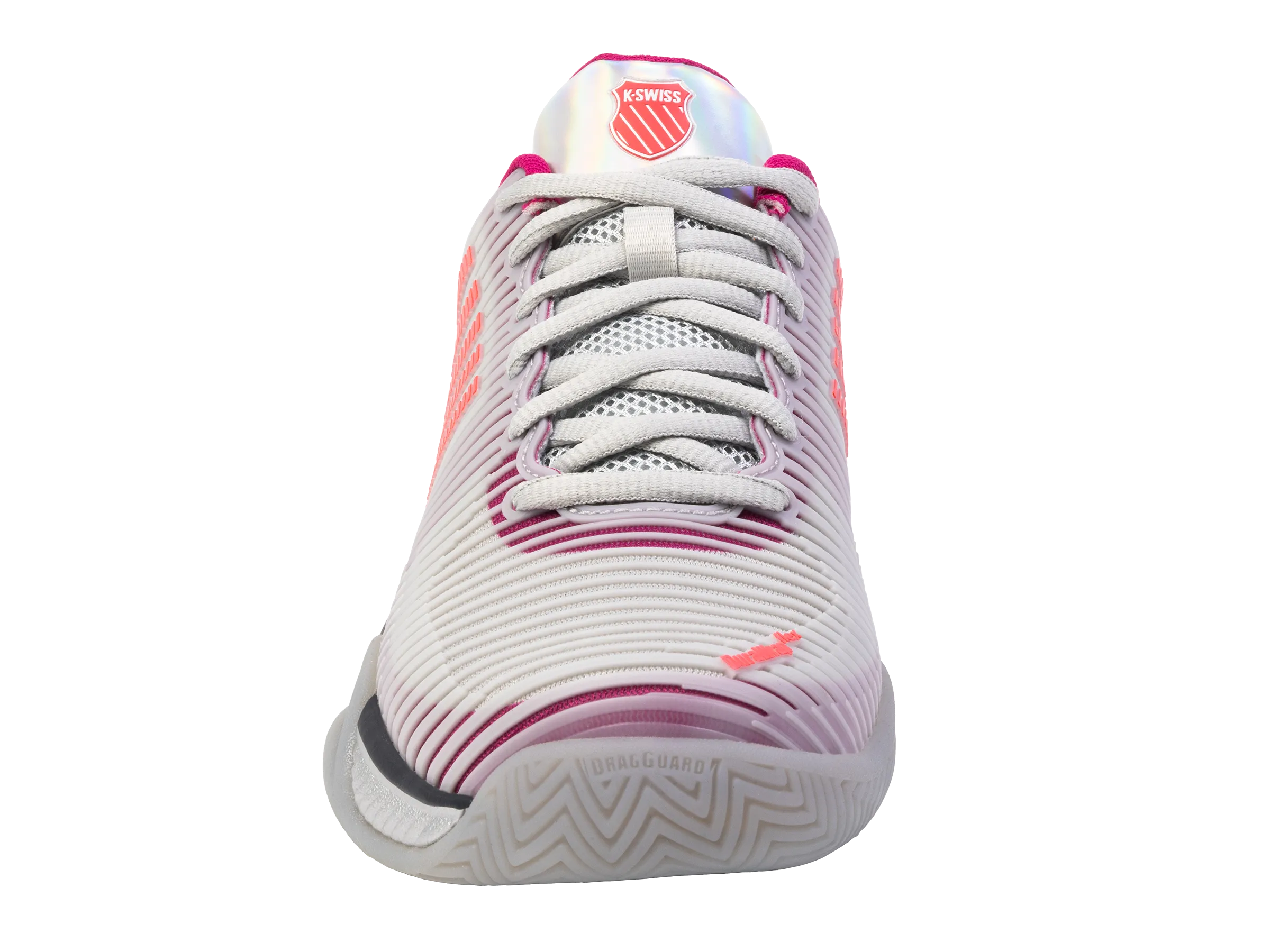 K.SWISS 97382-093-M | HYPERCOURT EXPRESS 2  LUCKY IN LOVE | SILVER/HARBOUR MIST/DRAGON FRUIT
