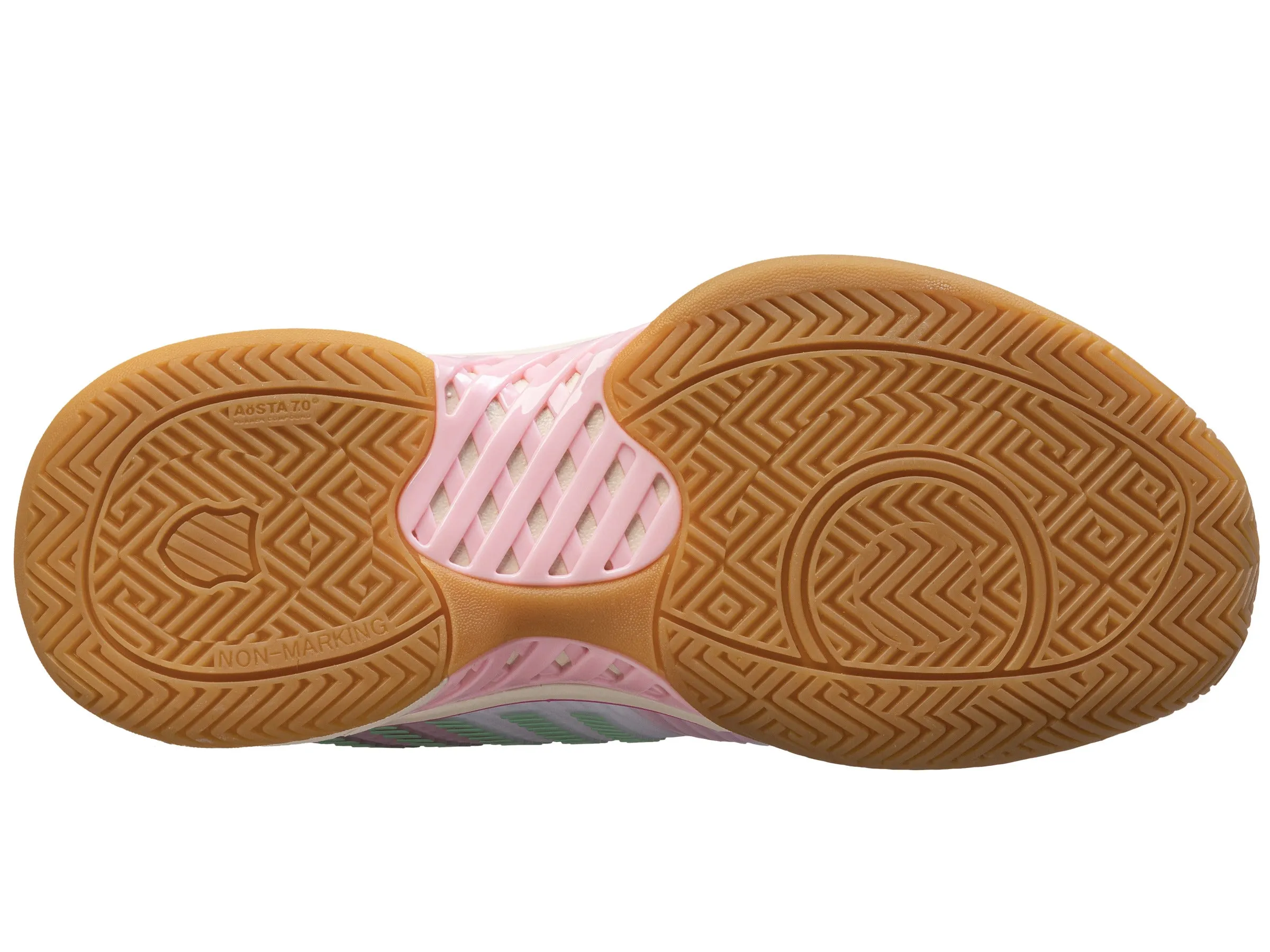 K.SWISS 97382-105-M | HYPERCOURT EXPRESS 2  LUCKY IN LOVE | WHITE/PEONY/BISCAYNE