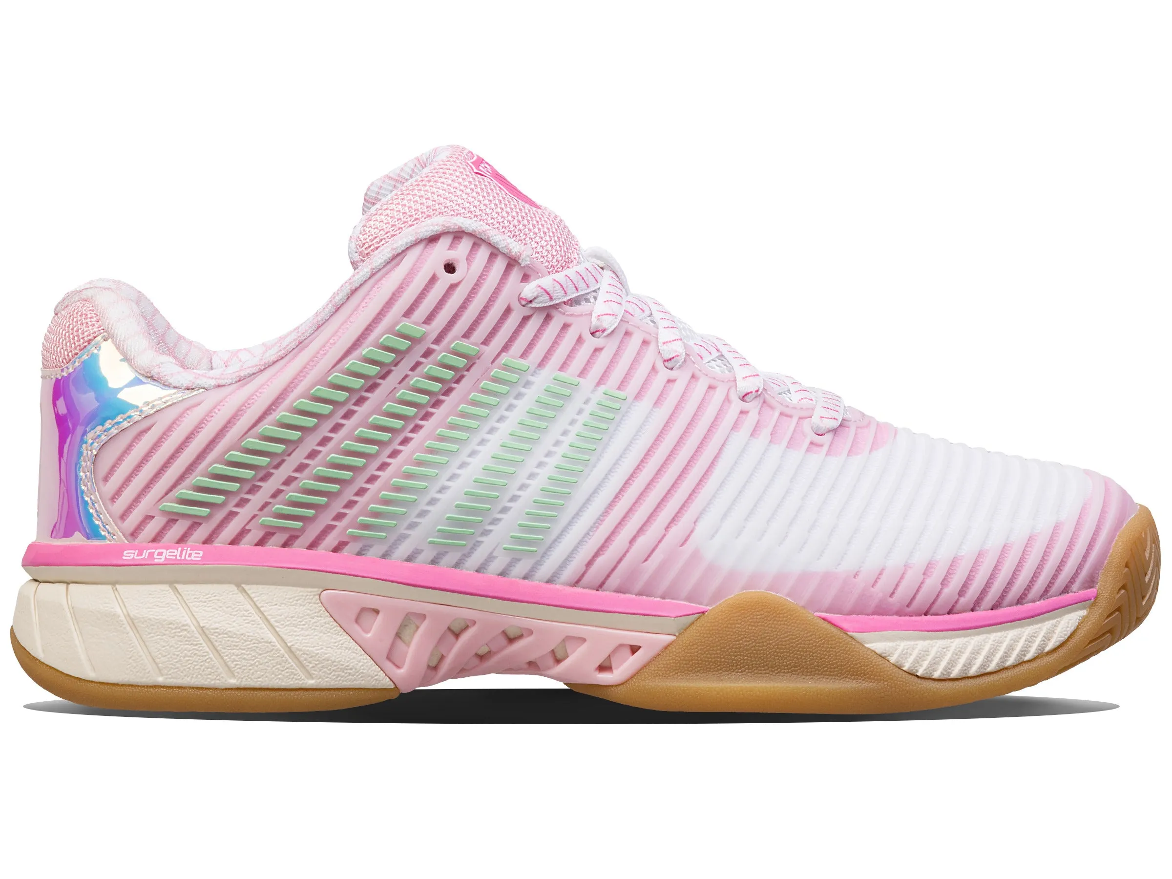 K.SWISS 97382-105-M | HYPERCOURT EXPRESS 2  LUCKY IN LOVE | WHITE/PEONY/BISCAYNE