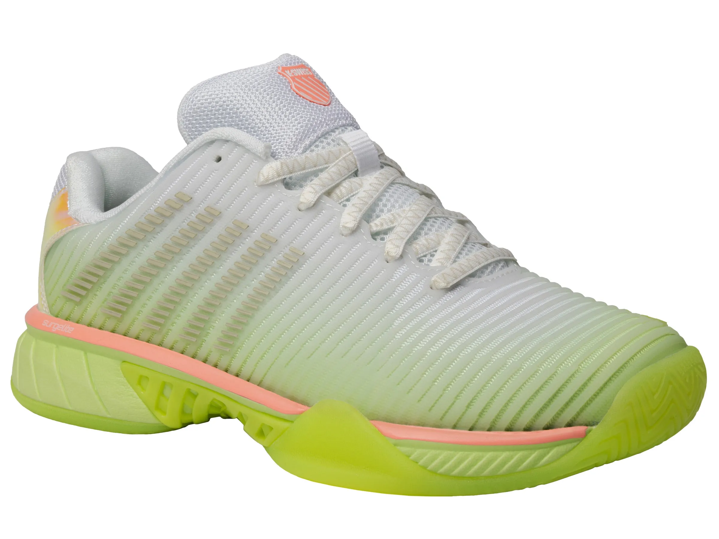 K.SWISS 97382-106-M | HYPERCOURT EXPRESS 2  LUCKY IN LOVE | WHITE/LEMON FROST/BEIGE