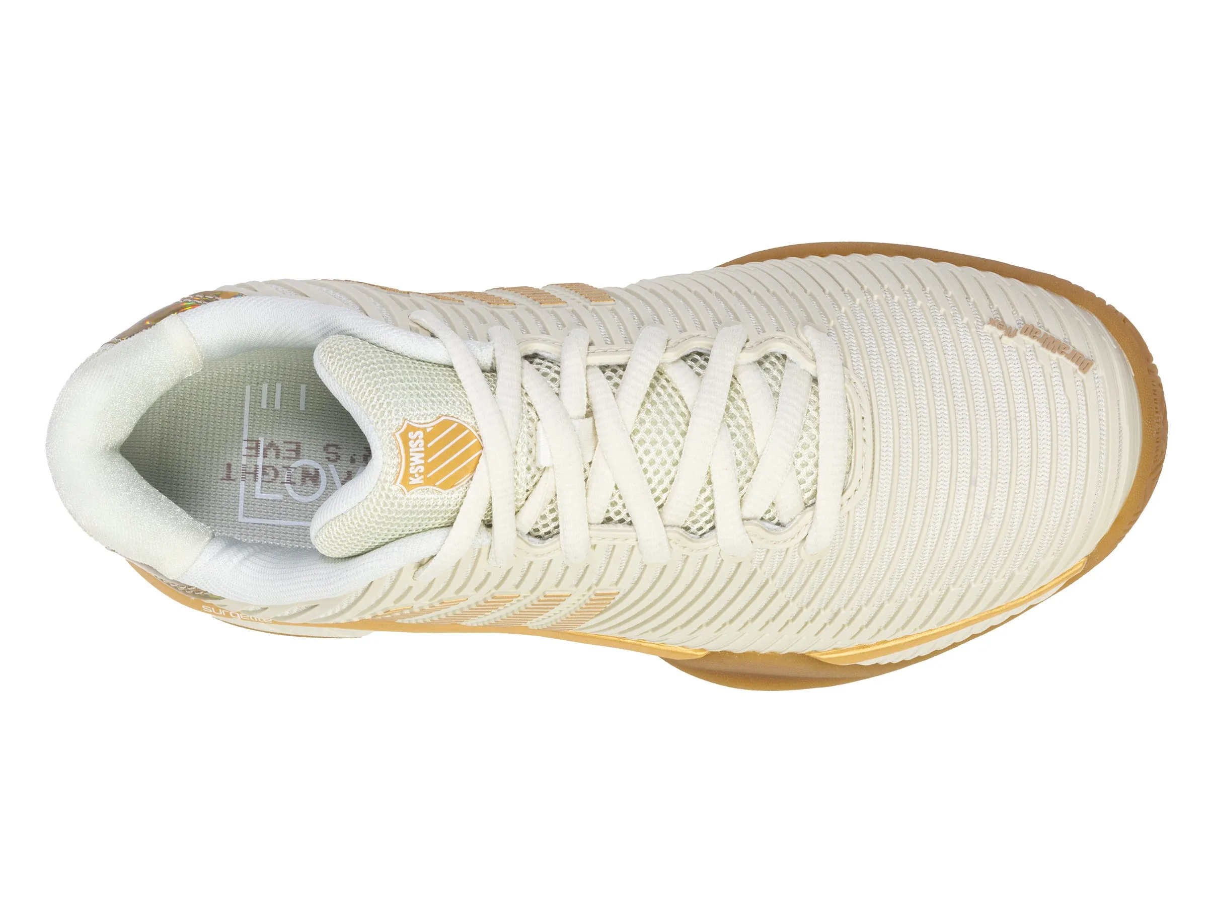 K.SWISS 97382-290-M | HYPERCOURT EXPRESS 2  LUCKY IN LOVE | BONE/BARE/GOLD
