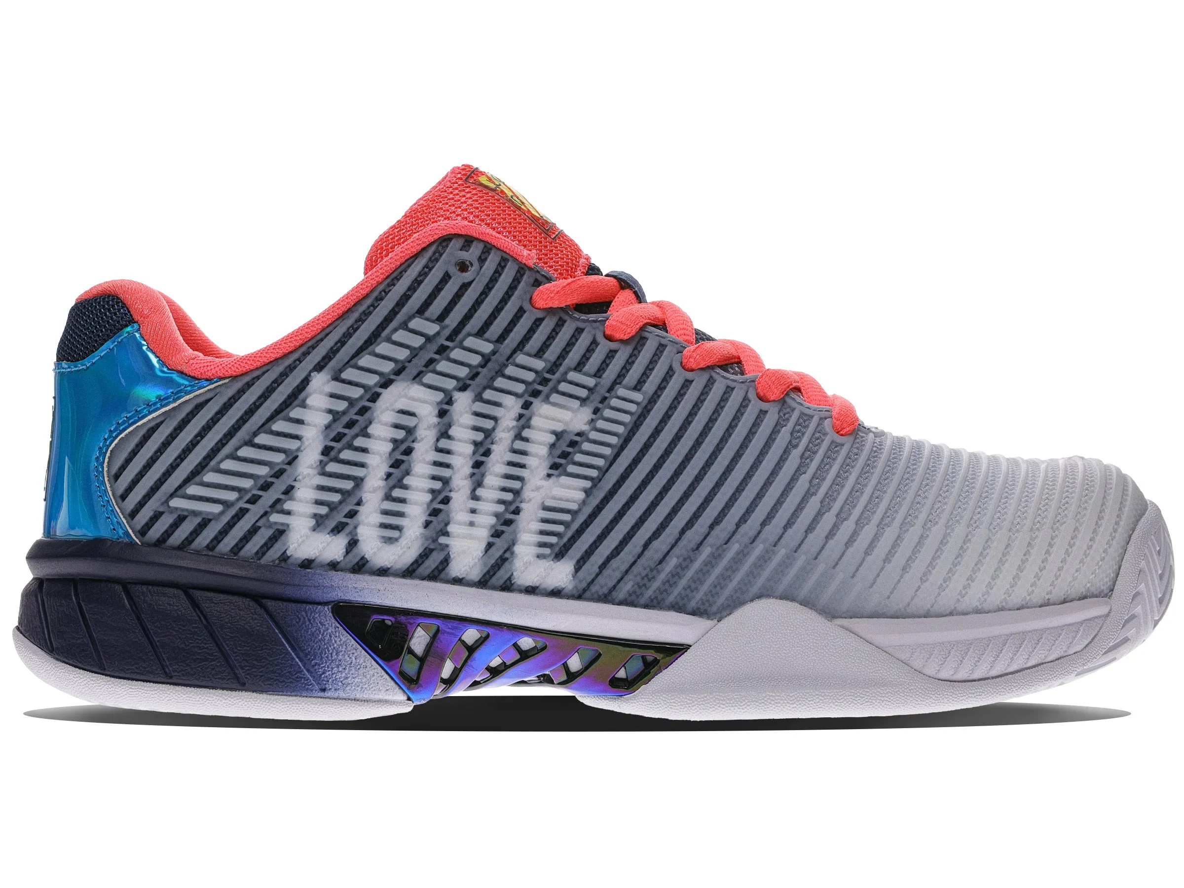 K.SWISS 97382-494-M | HYPERCOURT EXPRESS 2  LUCKY IN LOVE | DARK DENIM/WHITE/CORAL