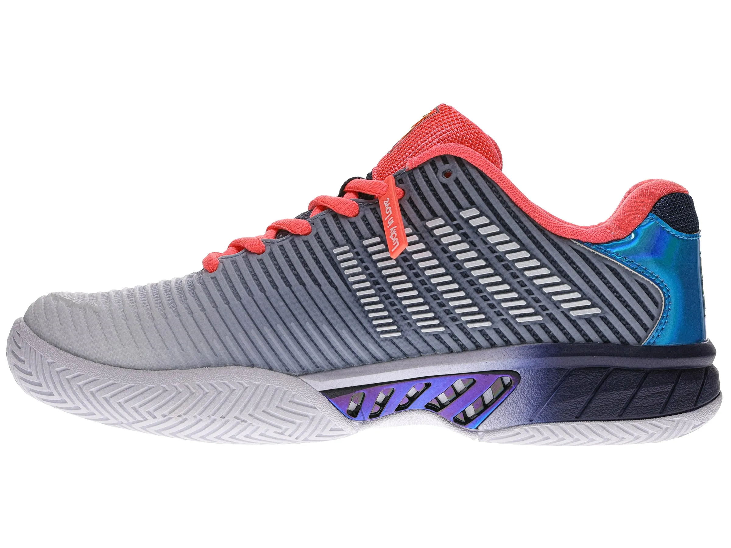 K.SWISS 97382-494-M | HYPERCOURT EXPRESS 2  LUCKY IN LOVE | DARK DENIM/WHITE/CORAL