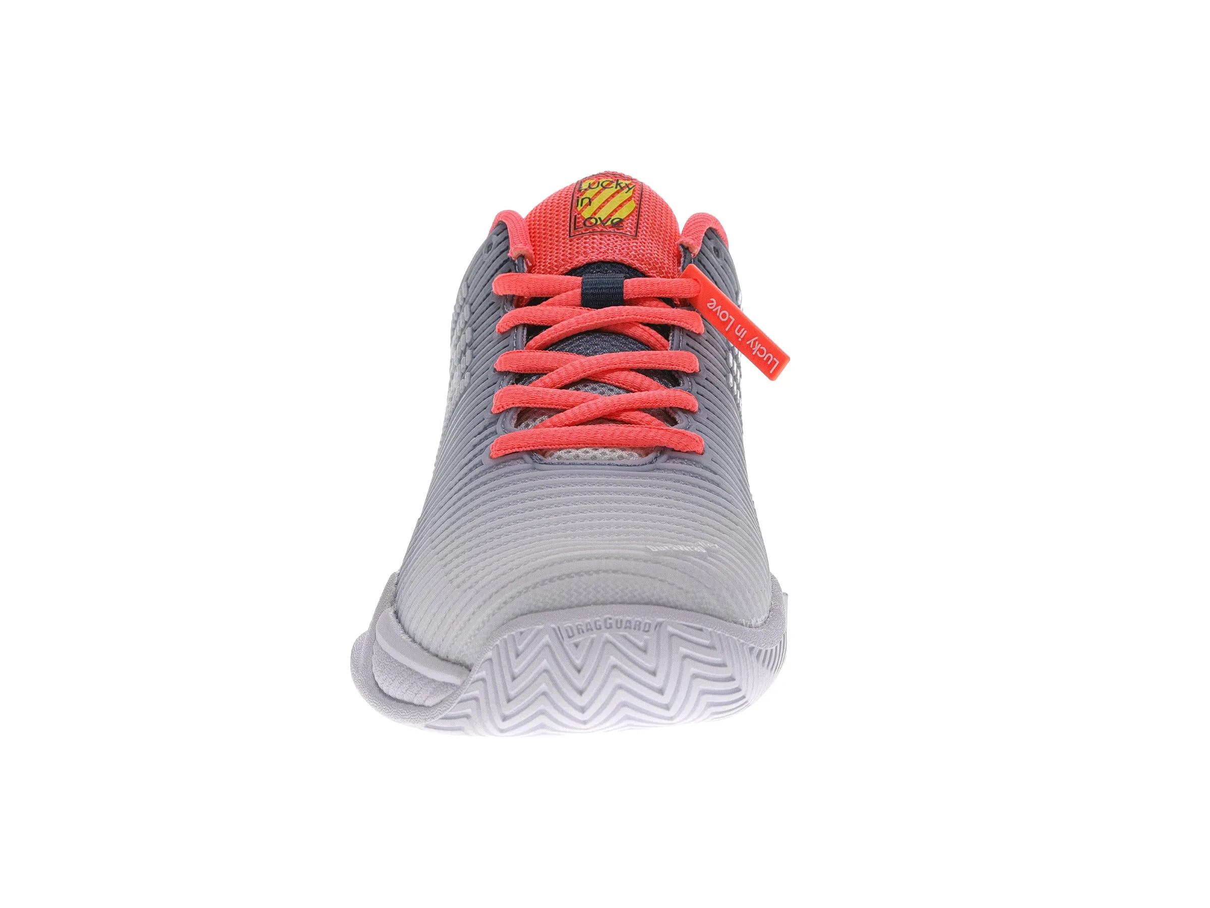 K.SWISS 97382-494-M | HYPERCOURT EXPRESS 2  LUCKY IN LOVE | DARK DENIM/WHITE/CORAL