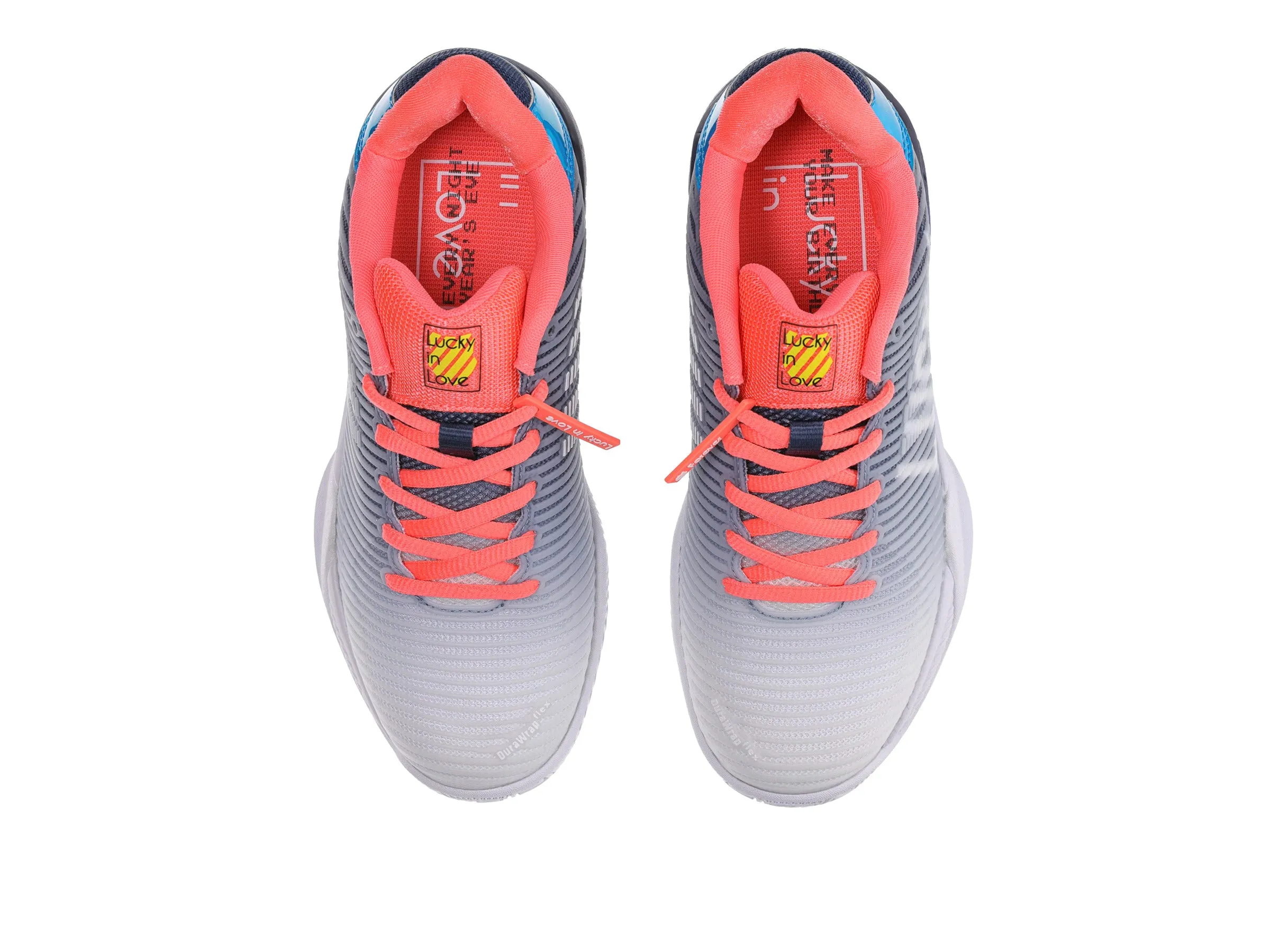 K.SWISS 97382-494-M | HYPERCOURT EXPRESS 2  LUCKY IN LOVE | DARK DENIM/WHITE/CORAL