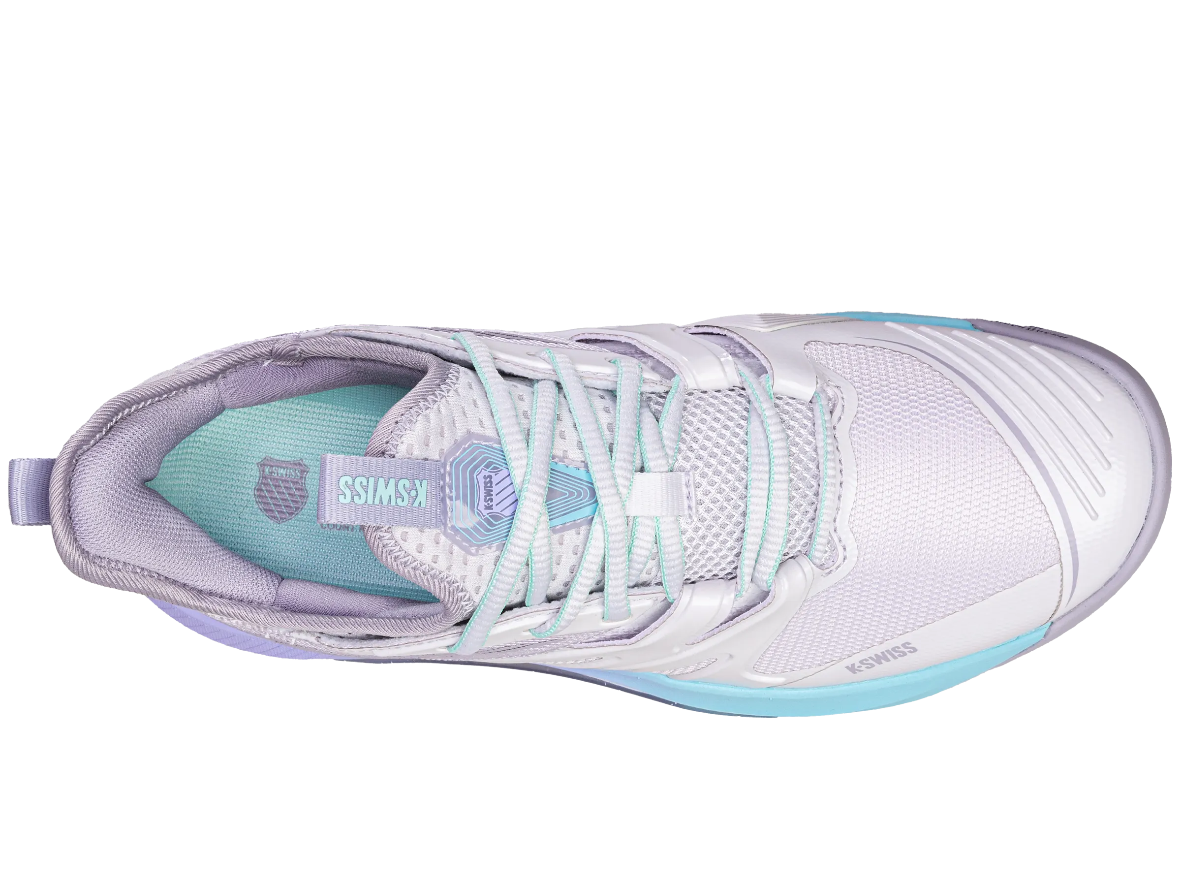 K.SWISS 97392-020-M | SPEEDTRAC | NIMBUS CLOUD/LILAC GRAY/NEON PURPLE