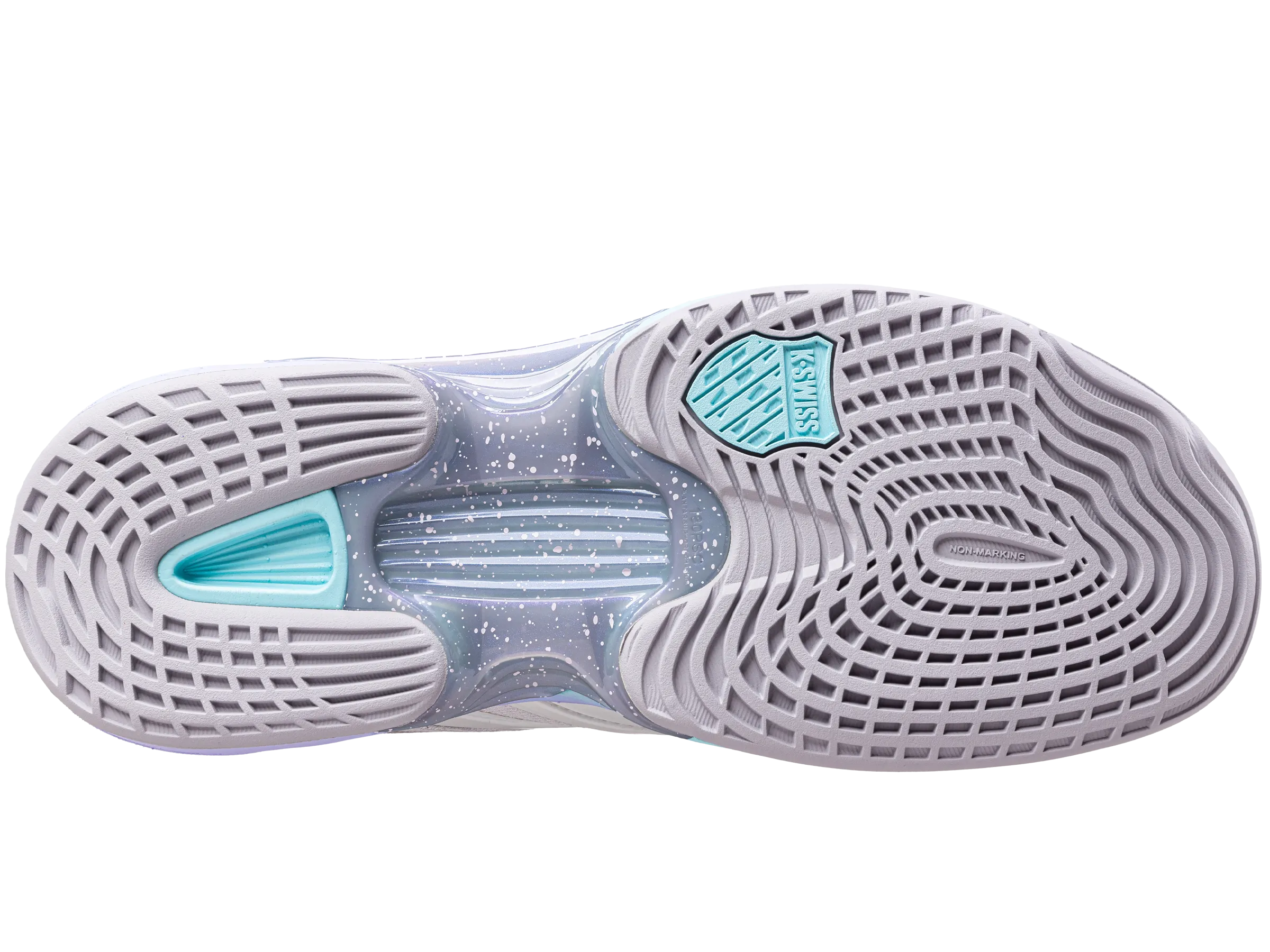K.SWISS 97392-020-M | SPEEDTRAC | NIMBUS CLOUD/LILAC GRAY/NEON PURPLE