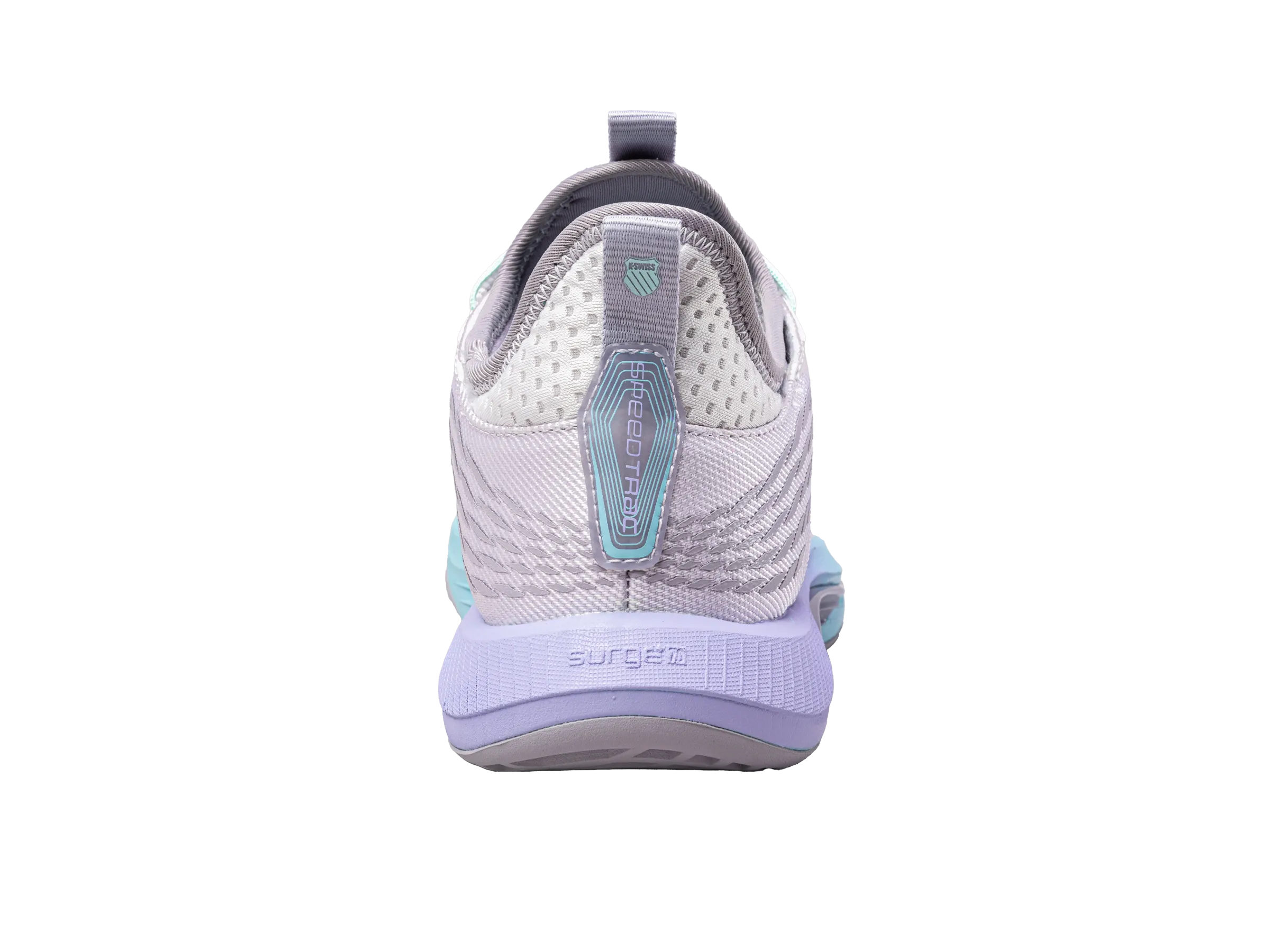 K.SWISS 97392-020-M | SPEEDTRAC | NIMBUS CLOUD/LILAC GRAY/NEON PURPLE