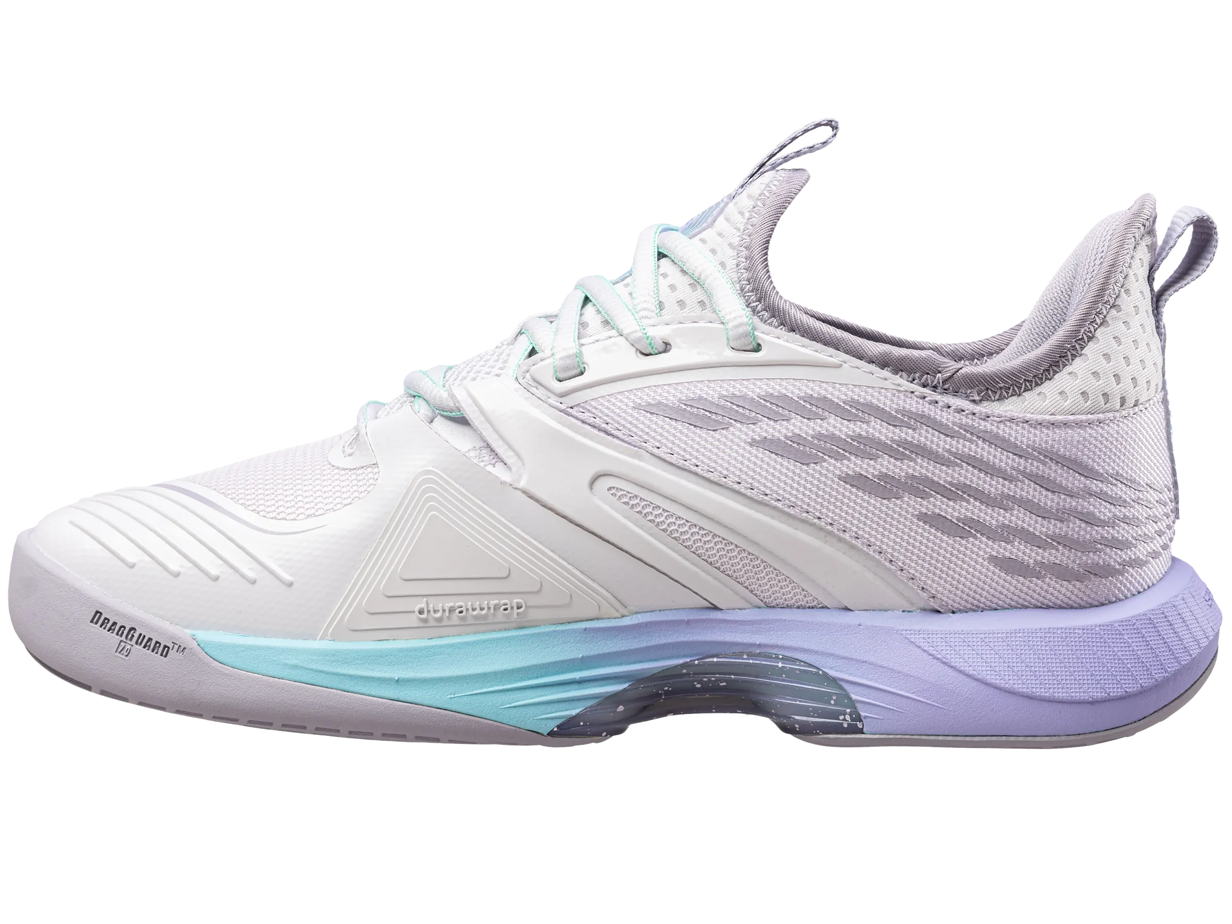 K.SWISS 97392-020-M | SPEEDTRAC | NIMBUS CLOUD/LILAC GRAY/NEON PURPLE