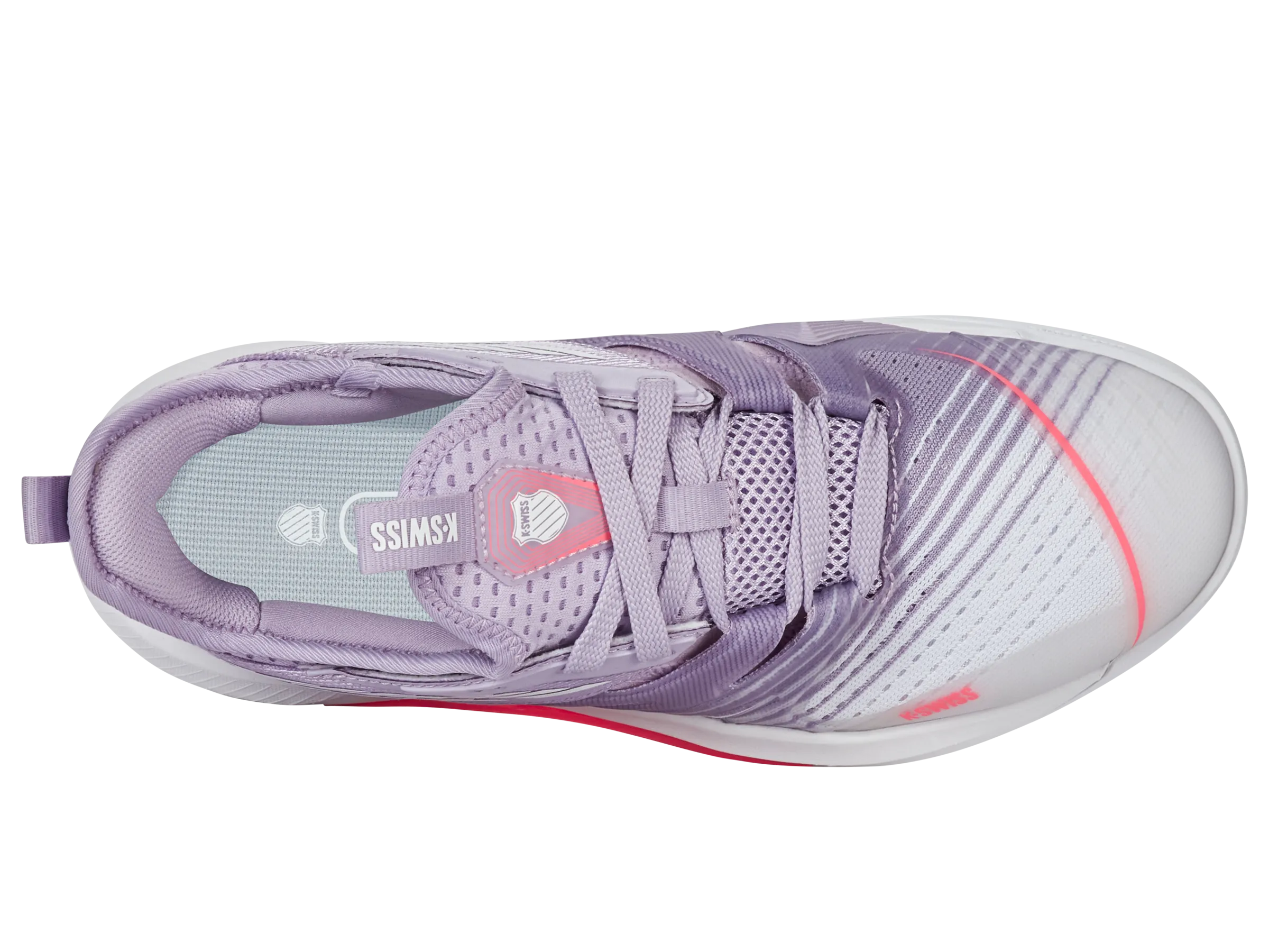 K.SWISS 97392-182-M | SPEEDTRAC | WHITE/ORCHID PETAL/NEON BLAZE